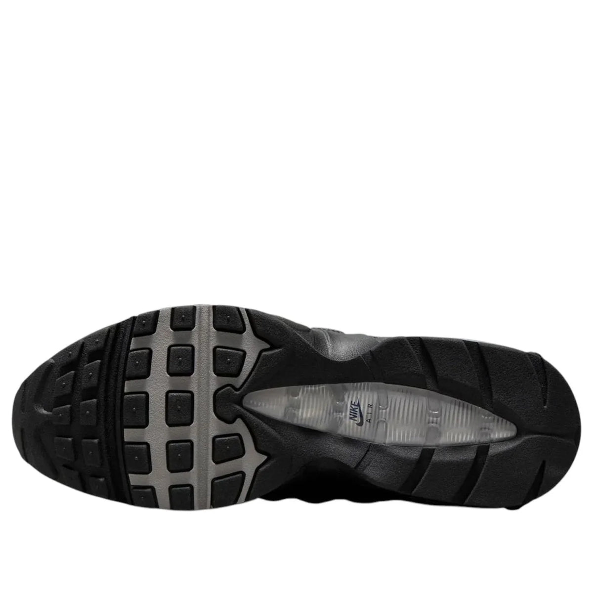 IB1667 003 Nike Air Max 95 OG Big Bubble Black White Metallic Silver