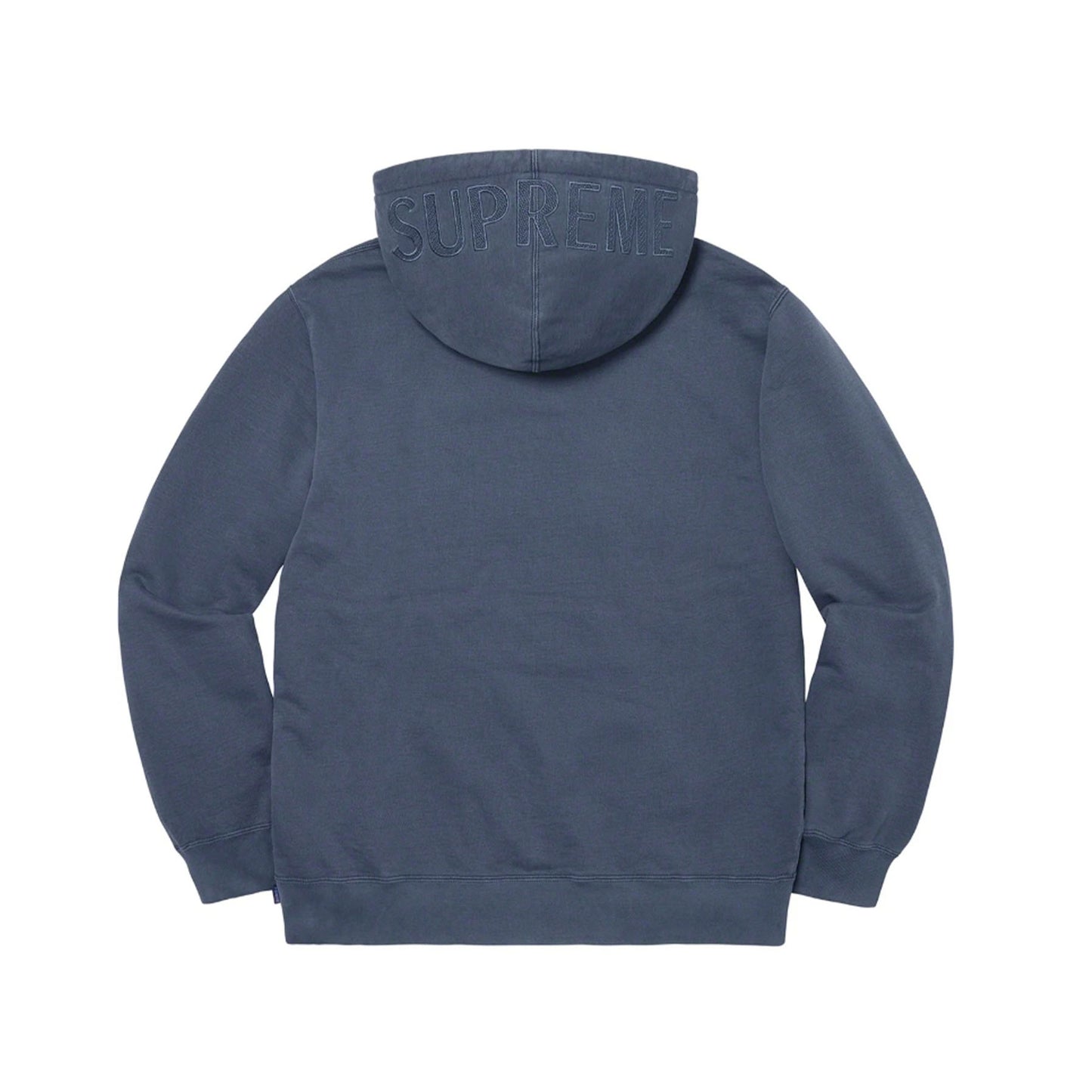 Overdyed Hooded Navy SS20 Sweatshirt