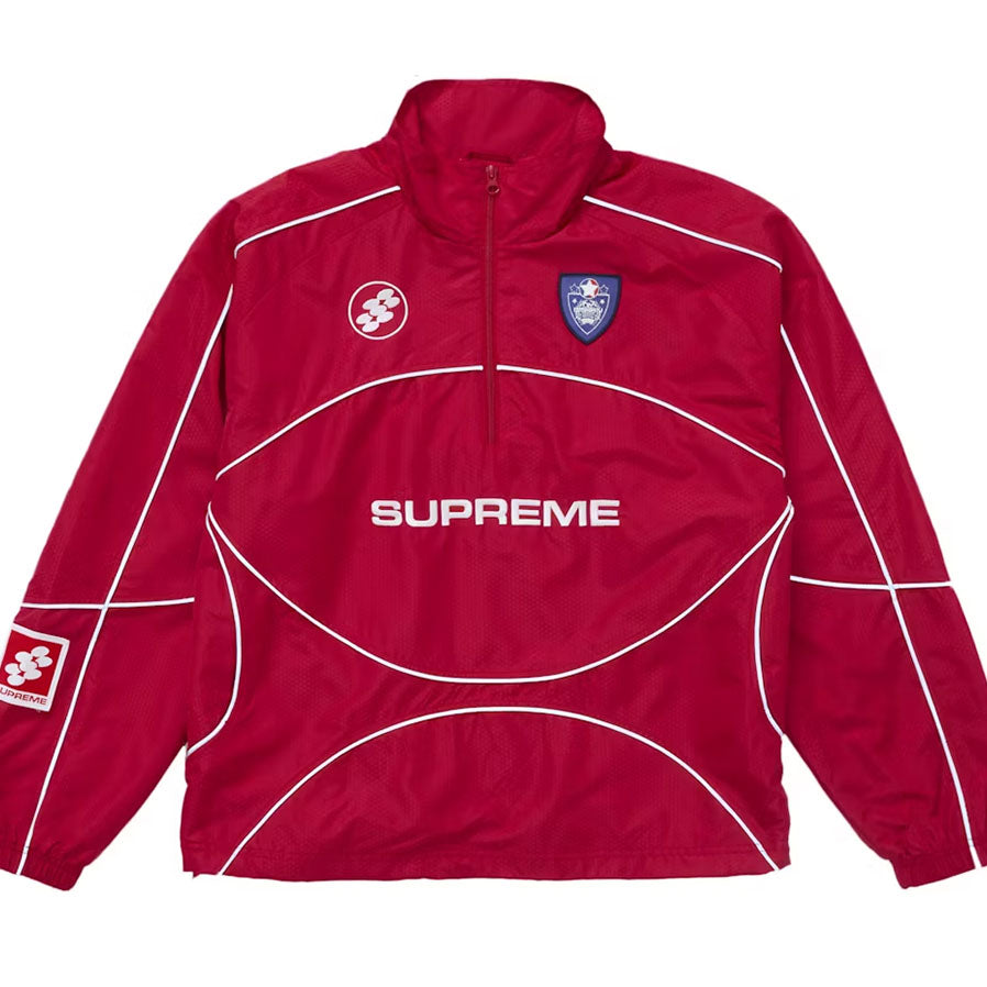 Supreme Reflective Piping Pullover Red