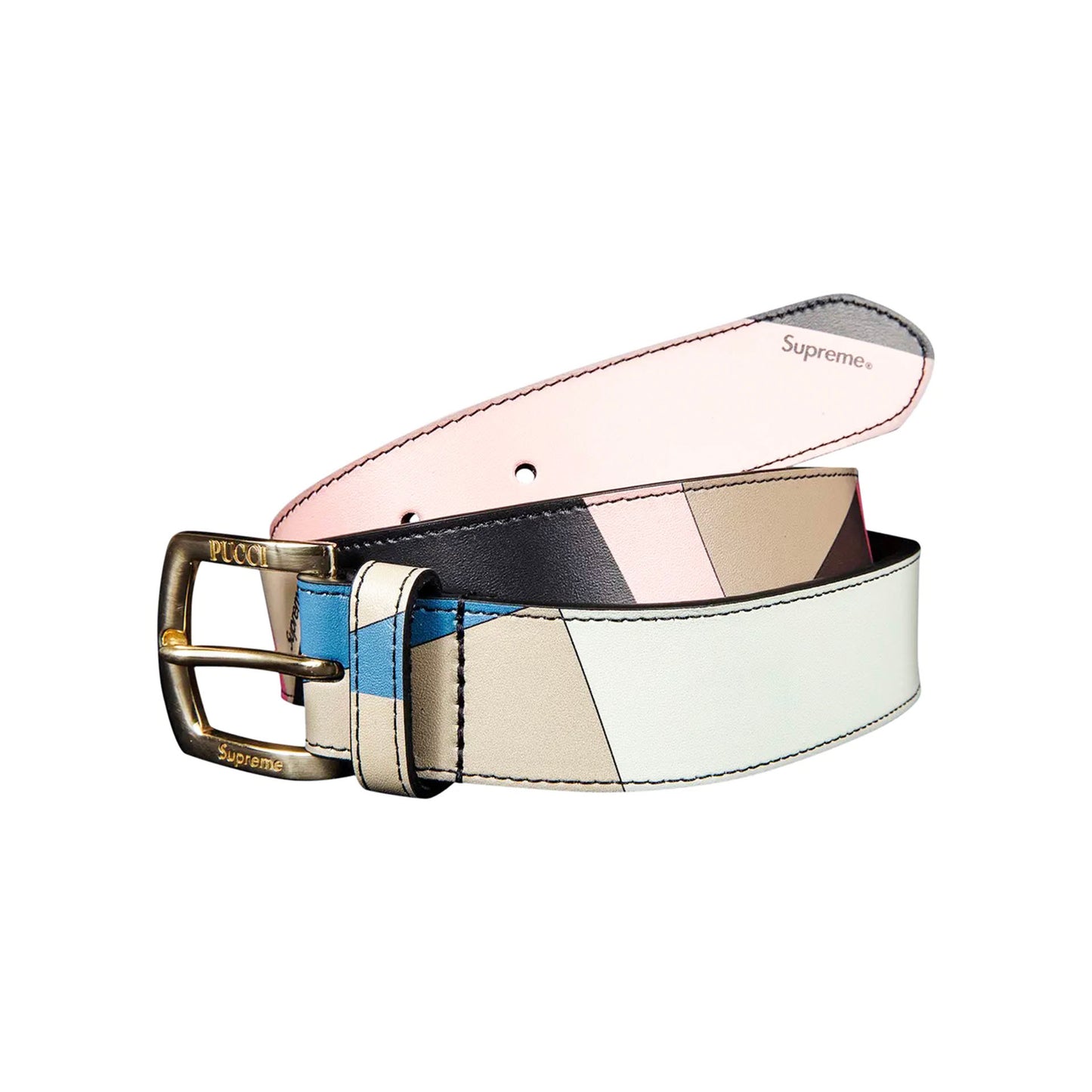 Supreme Emilio Pucci Belt Dusty Pink