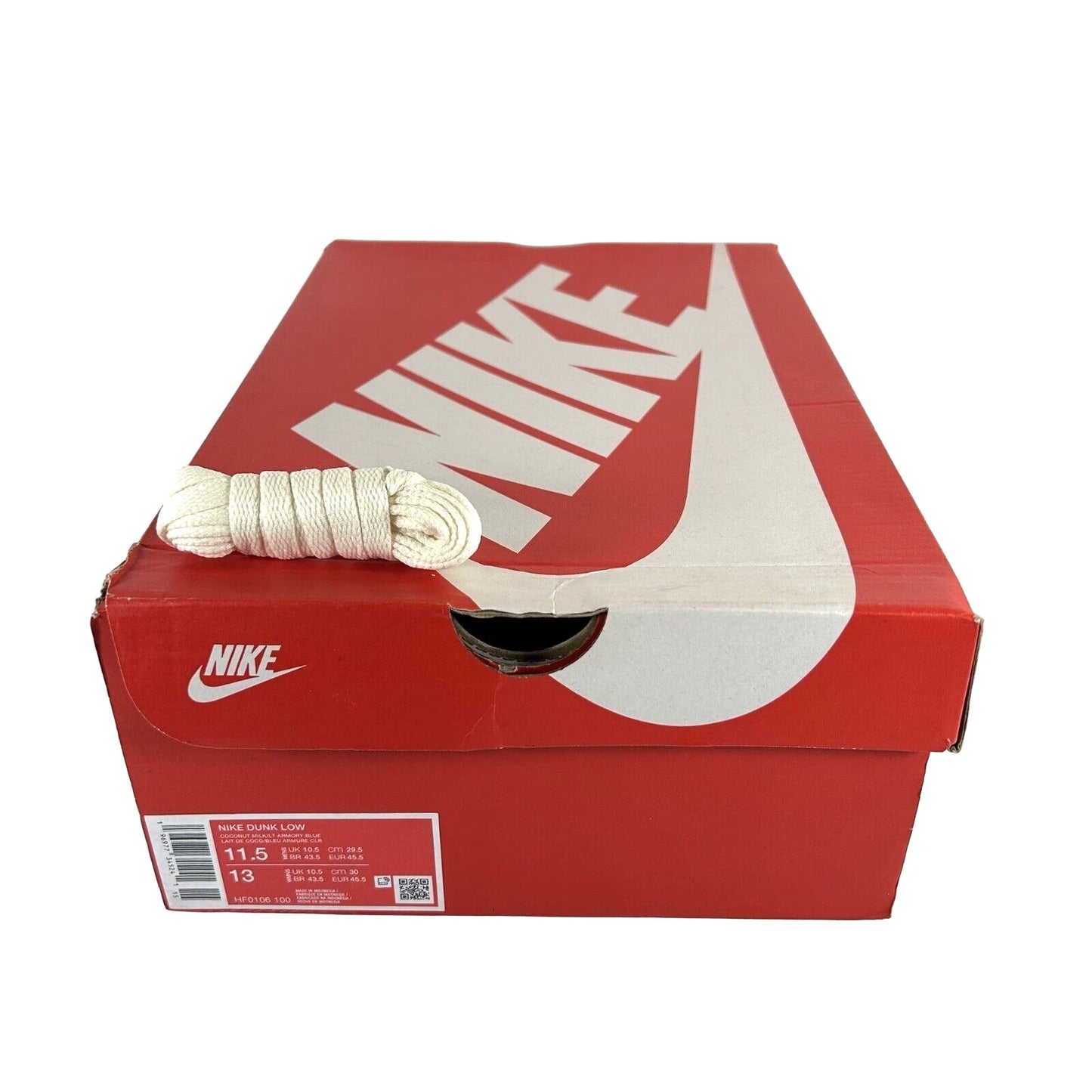 HF0106 100 Nike Dunk Low Sanddrift Light Armory Blue - 11.5 M (Marks on Toeboxes)