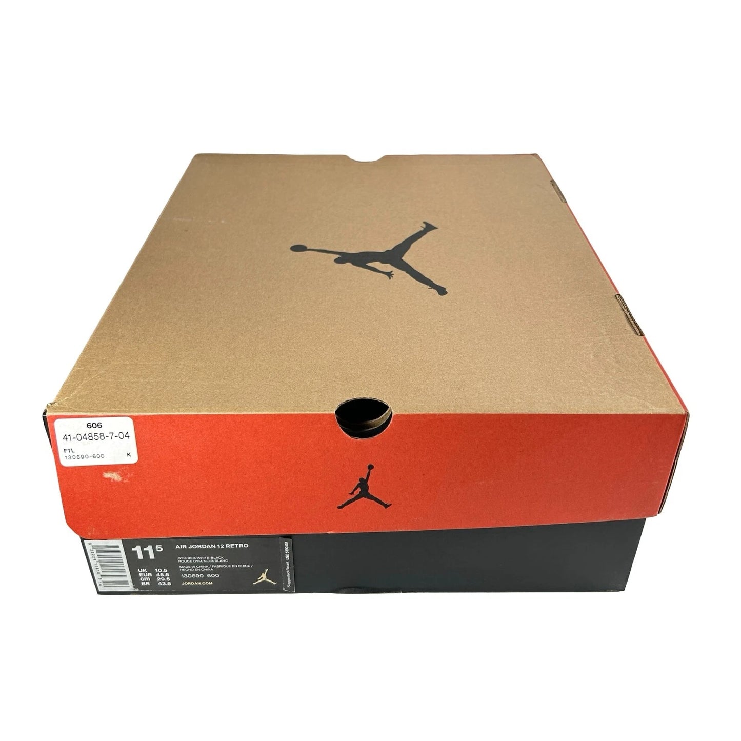 130690 600 Air Jordan 12 Retro Gym Red 2016 - 11.5 M (Midsoles Yellowing)