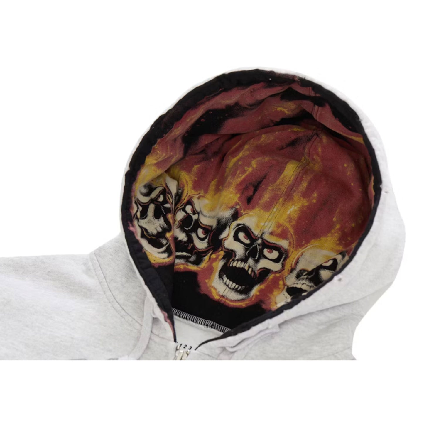 Supreme MM6 Maison Margiela Zip Up Hooded Sweatshirt Ash Grey