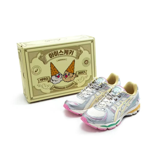 1203B302 100 ASICS Gel-Kayano 12.1 Vandy The Pink Vanilla