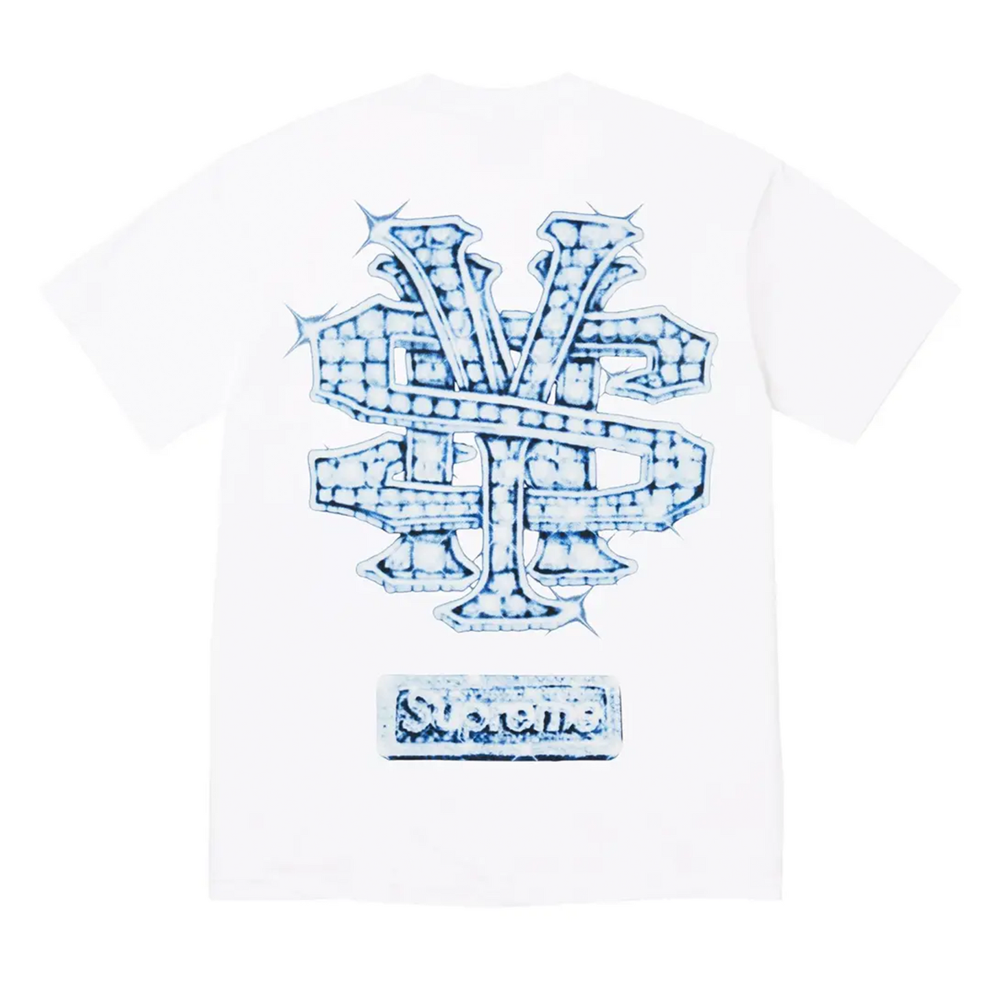 Supreme Snowman Tee White