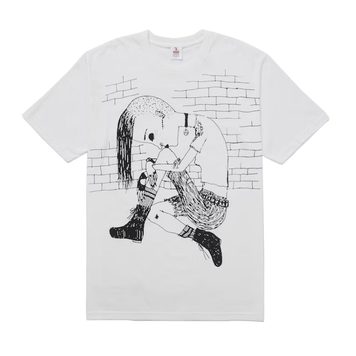 Supreme Y's by Yohji Yamamoto Thinker Tee White