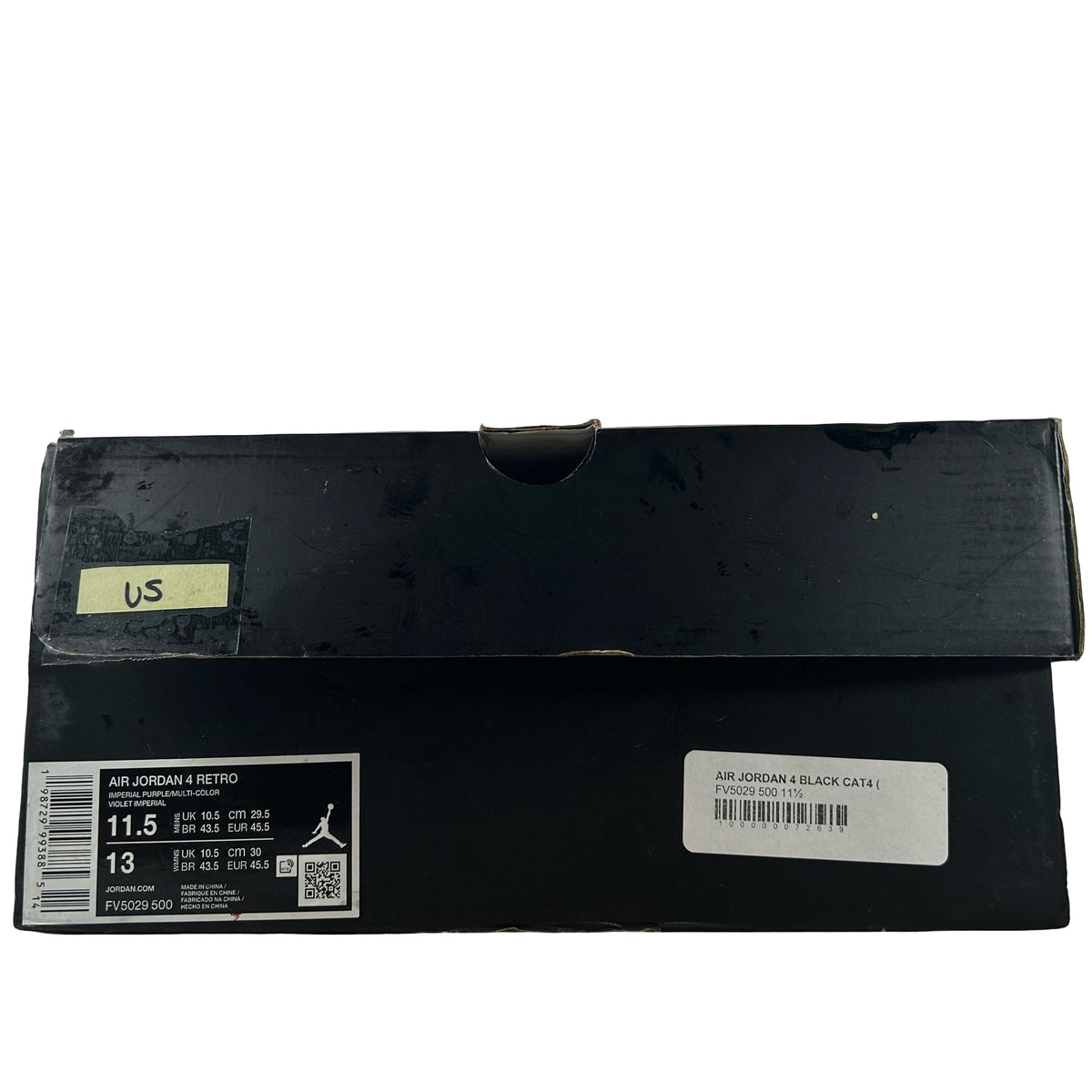 FV5029 500 Jordan 4 Retro Lakers [USED] - 11.5 M (Used5)