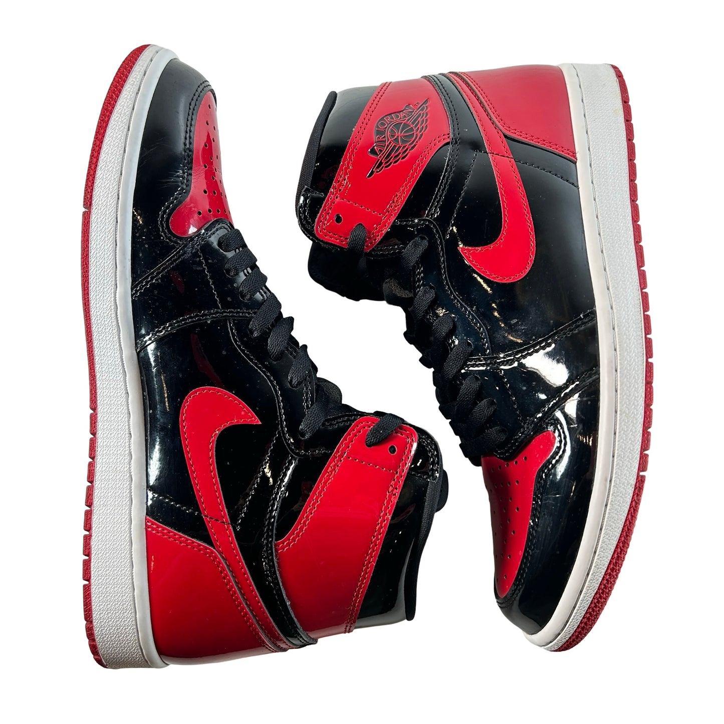 555088 063 Jordan 1 Retro High OG Patent Bred [USED] - 10.5 M (Used4)