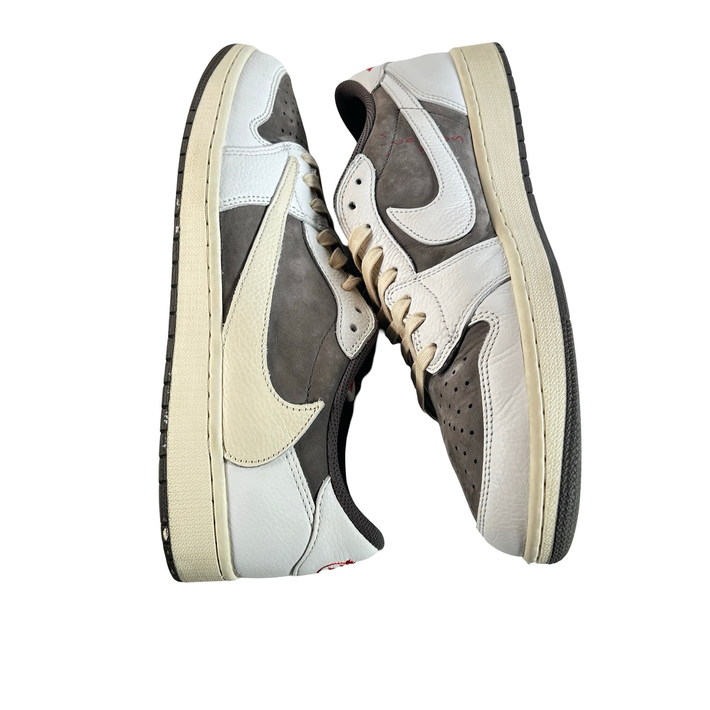 DM7866 162 Jordan 1 Retro Low OG SP Travis Scott Reverse Mocha [USED] - 12 M (Used5)