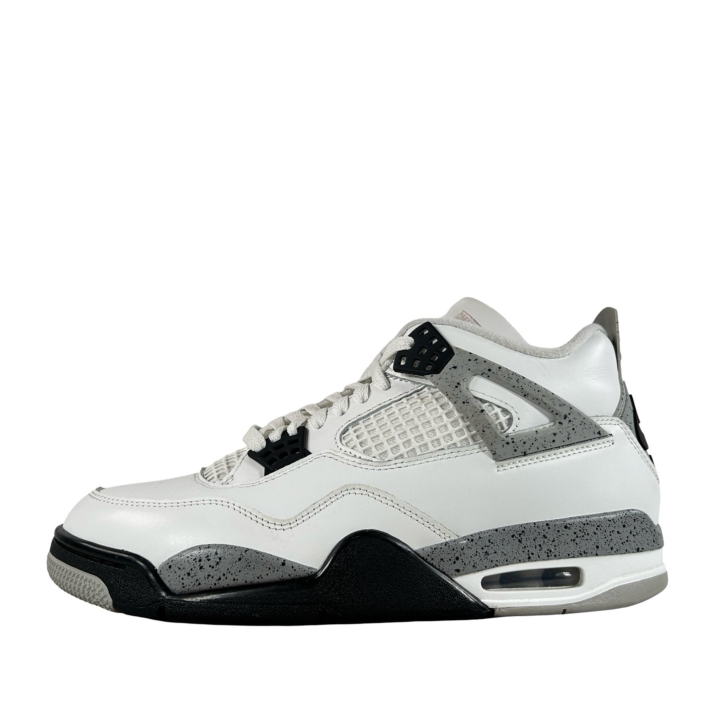 FV5029 100 Jordan 4 Retro White Cement (2025) [USED] - 9 M (Used) (No Box)