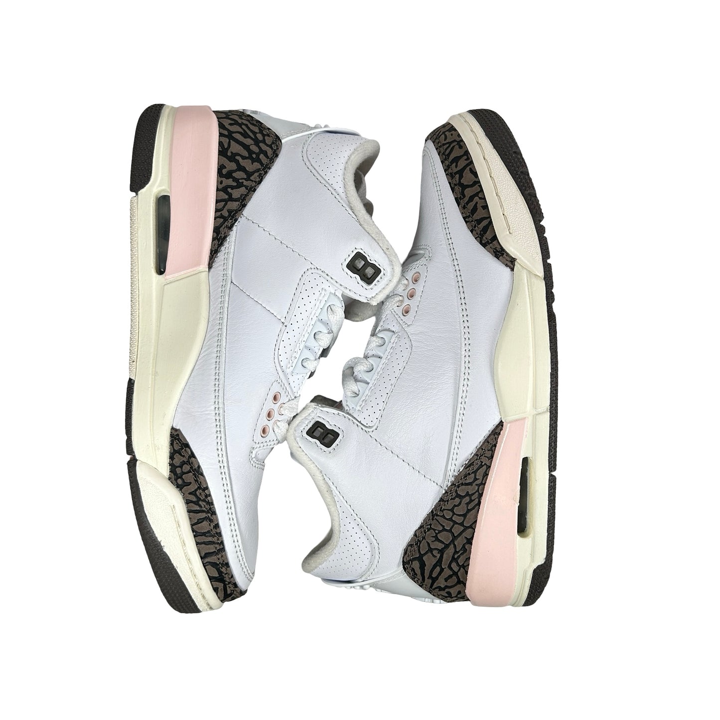 CK9246 102 Jordan 3 Retro Neapolitan Dark Mocha (Women's) - 6.5 W (Used)