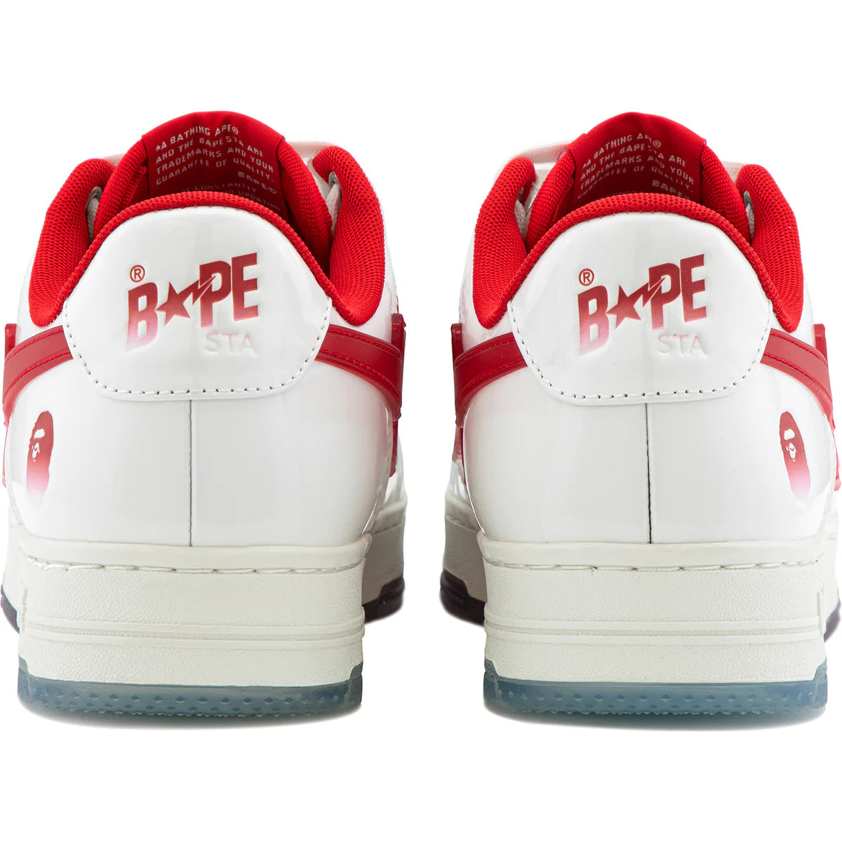 IM30191304 A Bathing Ape Bape Sta #4 Red