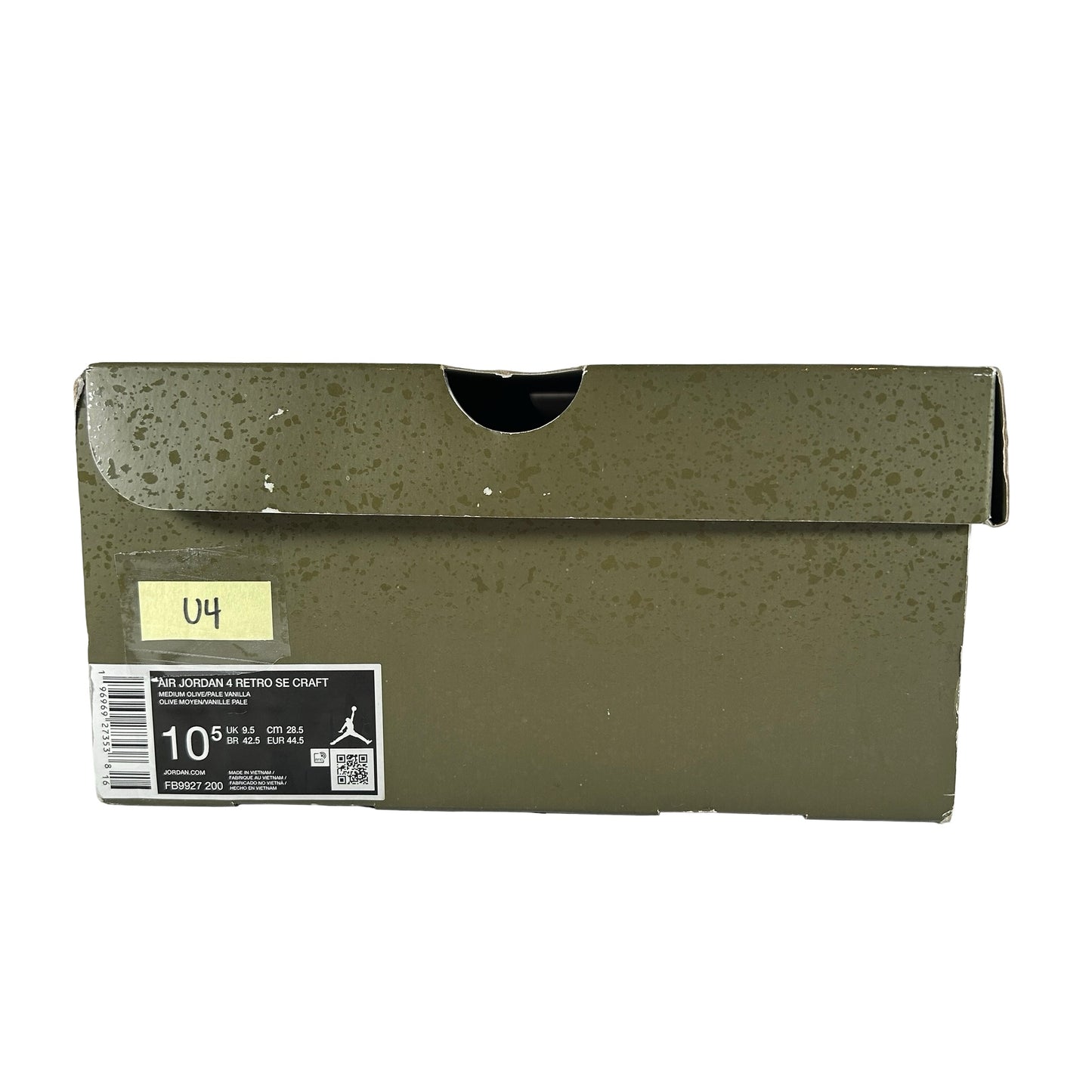 FB9927 200 Air Jordan 4 Craft Medium Olive [USED] - 10.5 M (Used4)