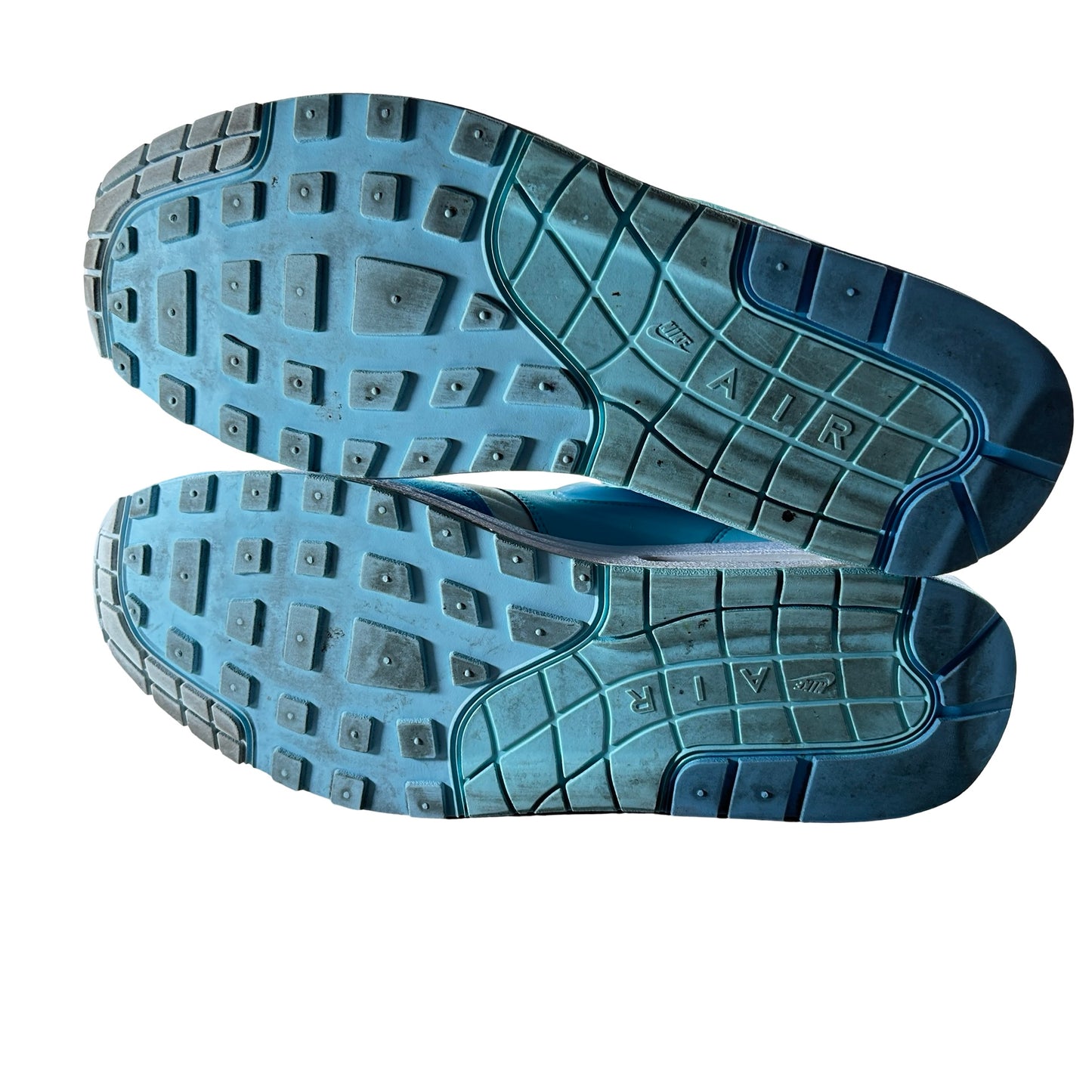 FD6955 400 Nike Air Max 1 Puerto Rico Blue Gale [USED] - 13 M (Used)