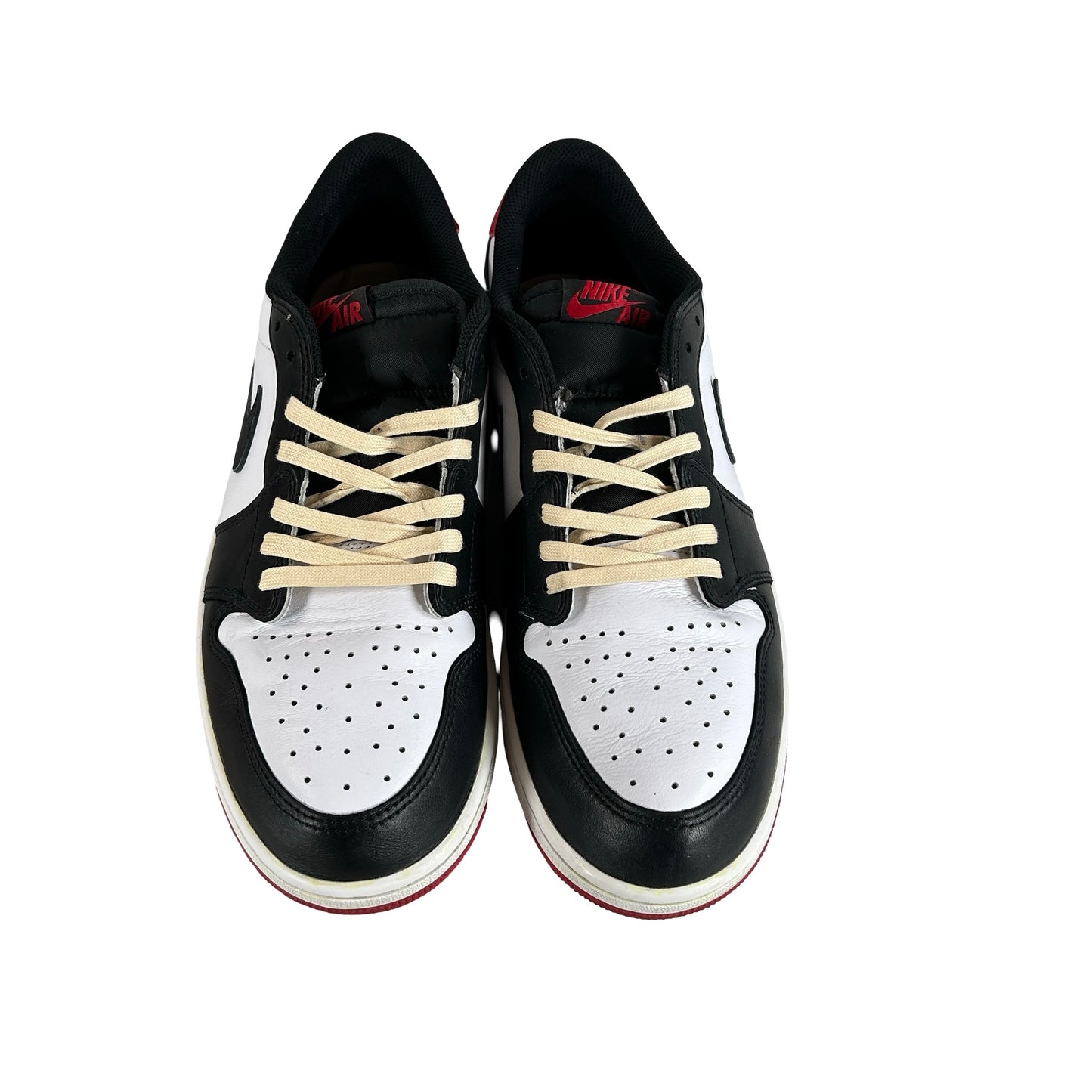 CZ0790 106  Jordan 1 Retro Low OG Black Toe (2023) [USED] - 13 M (Used3)
