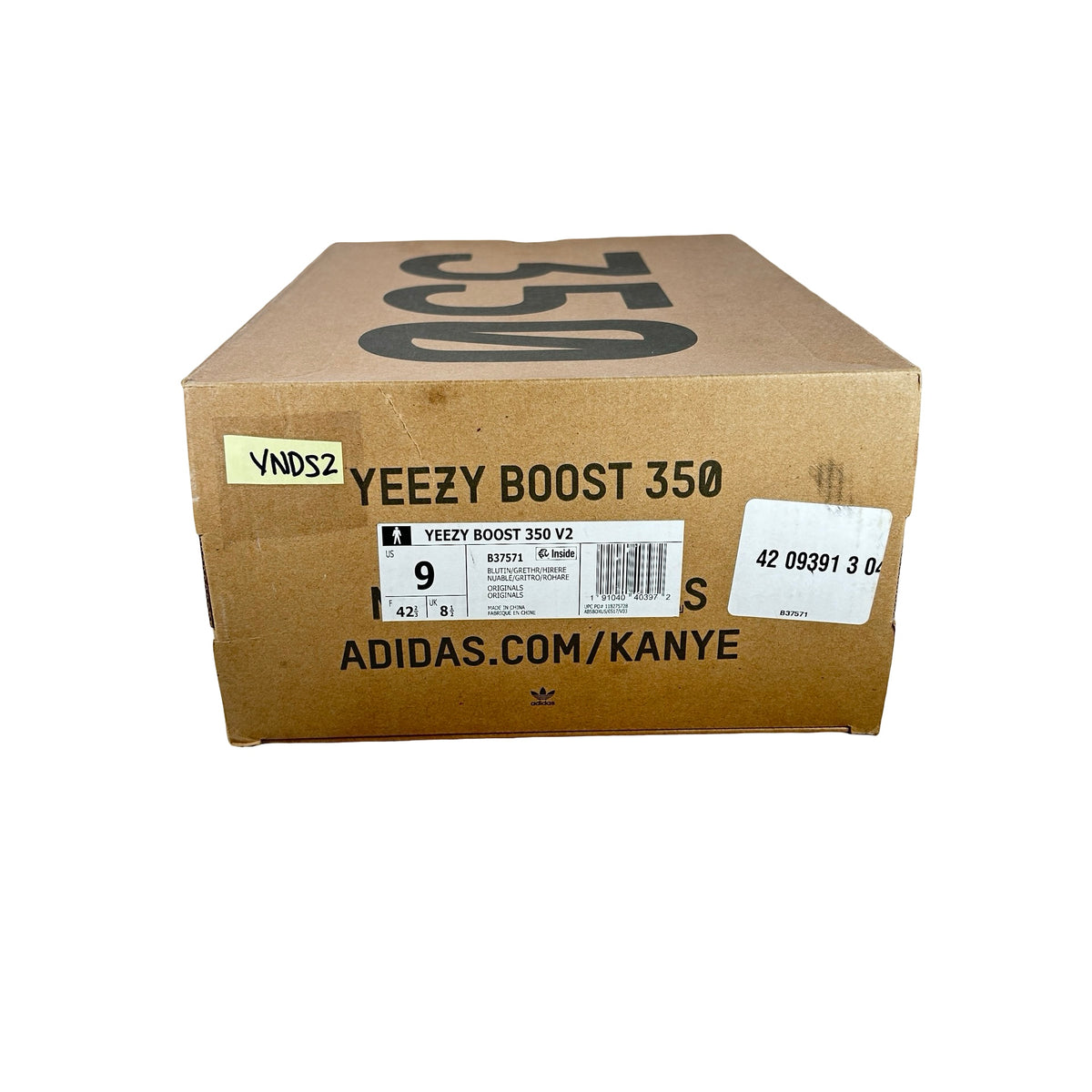B37571 adidas Yeezy Boost 350 V2 Blue Tint (2017/2023) [USED] - 9 M (VNDS2)