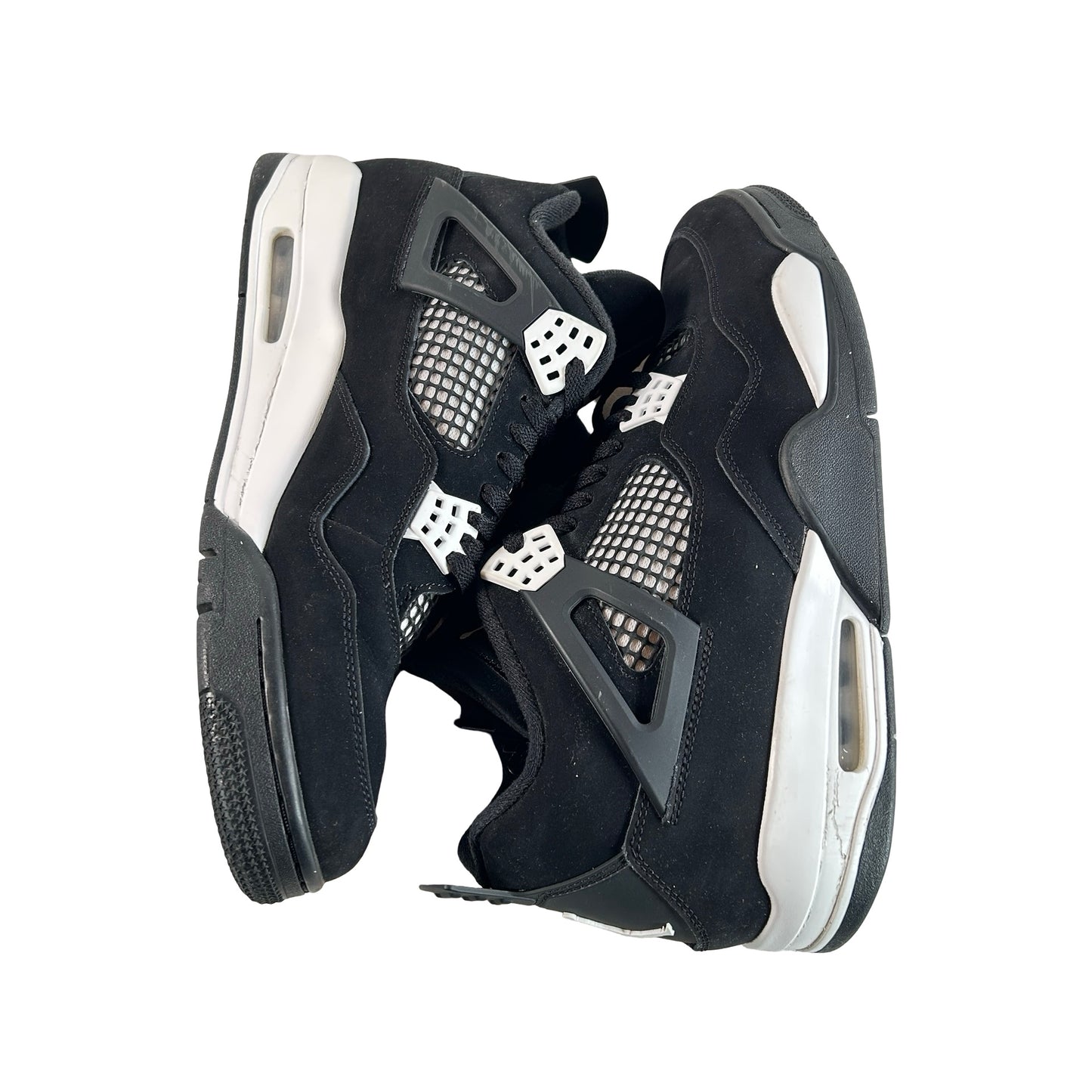 FQ8138 001 Air Jordan 4 Retro White Thunder [USED] - 12 M (Used7)