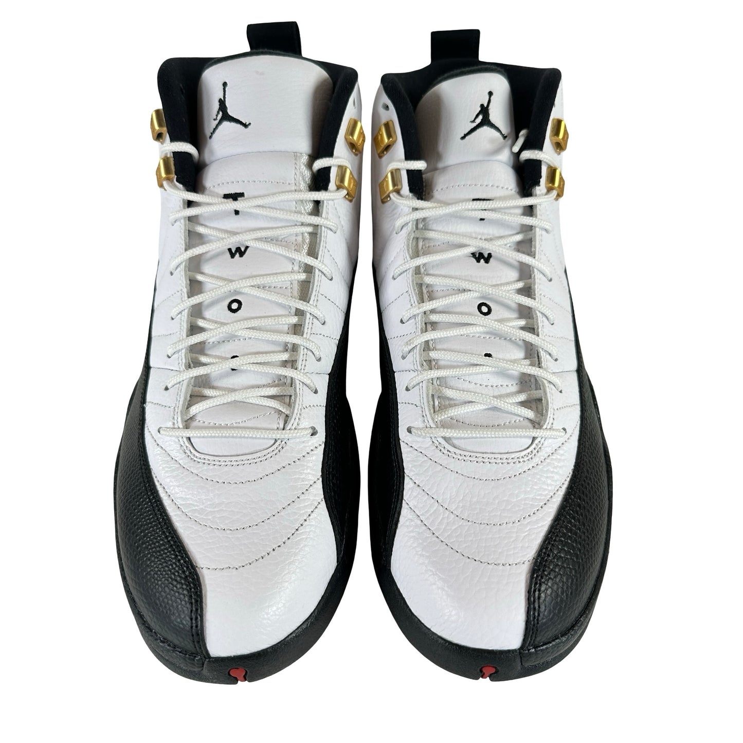 130690 125 Air Jordan talla 12 Taxi 2013 Retro Negro Blanco Oro