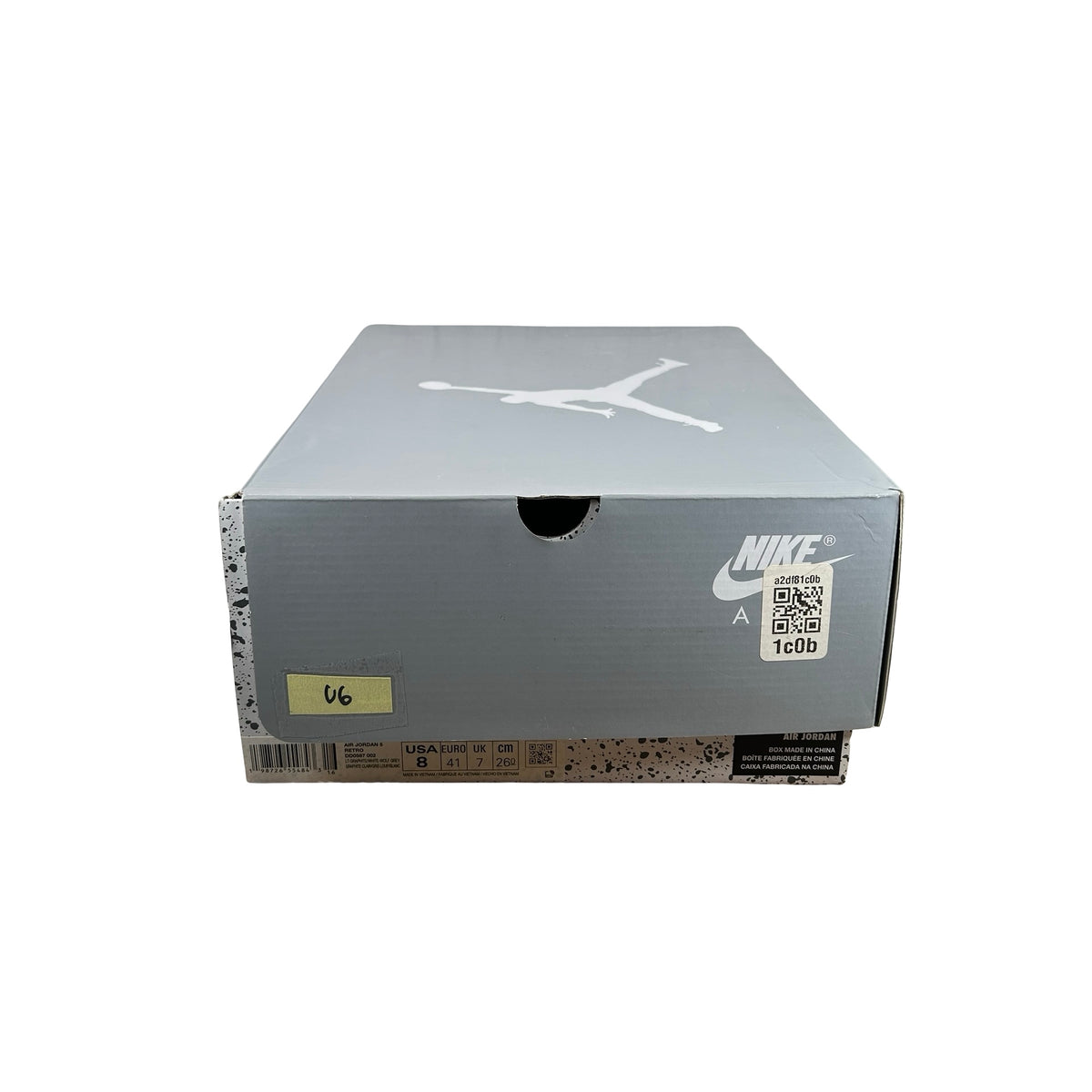 DD0587 002 Jordan 5 Retro Wolf Grey (2026) [USED] - 8 M (Used6)