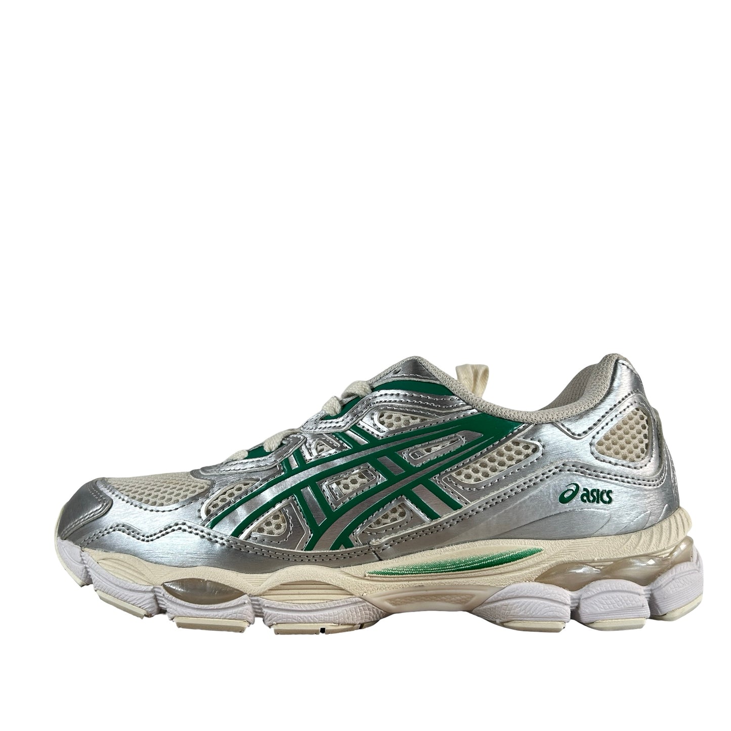 1201A971 200 ASICS Gel-NYC Cream Kale [USED] - 7 M (Used)