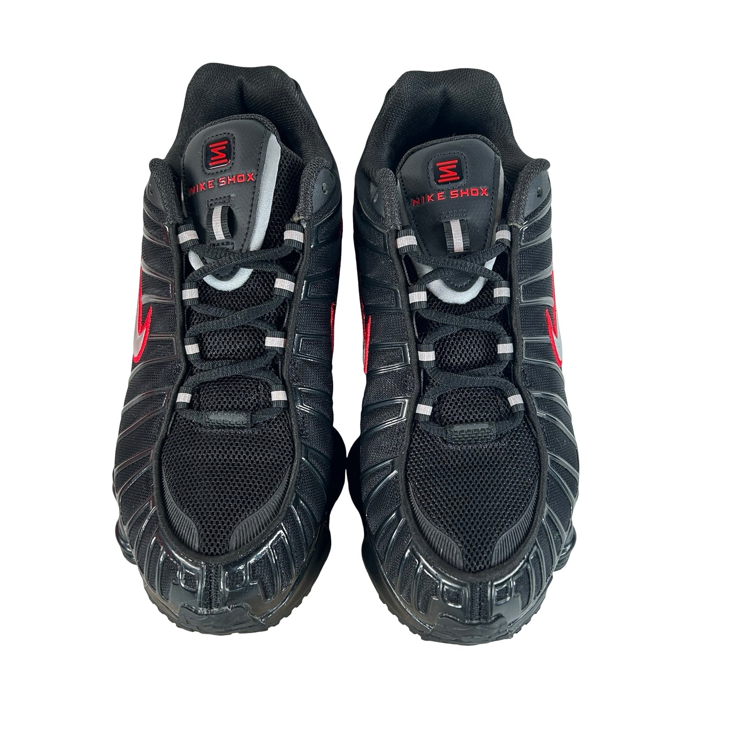 CN0151 003 Nike Shox TL Black University Red [USED] - 9.5 M (Used)