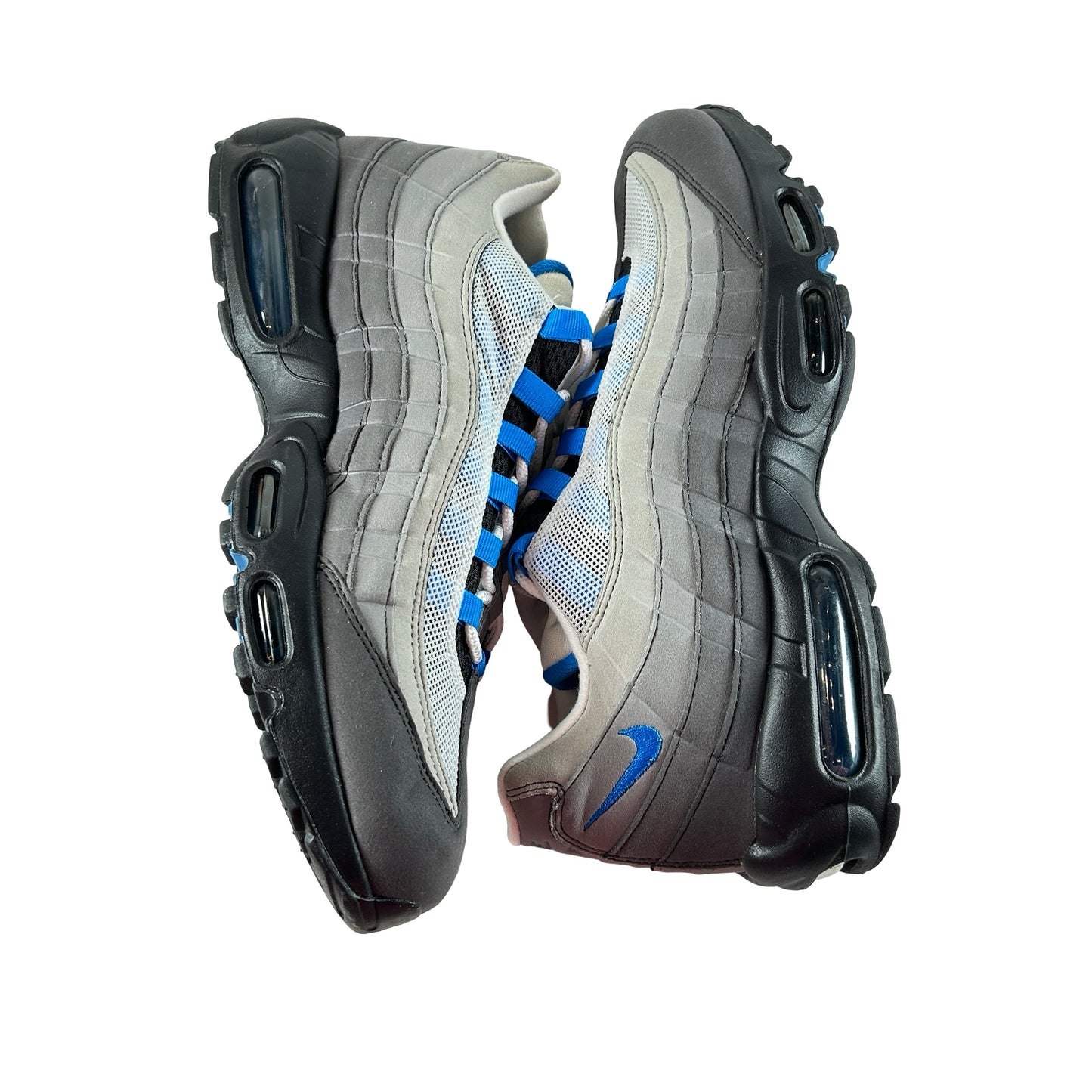 AT8696 100 Nike Air Max 95 OG Crystal Blue [CONDITIONAL] - 12 M (Yellowing on Left Tongue)
