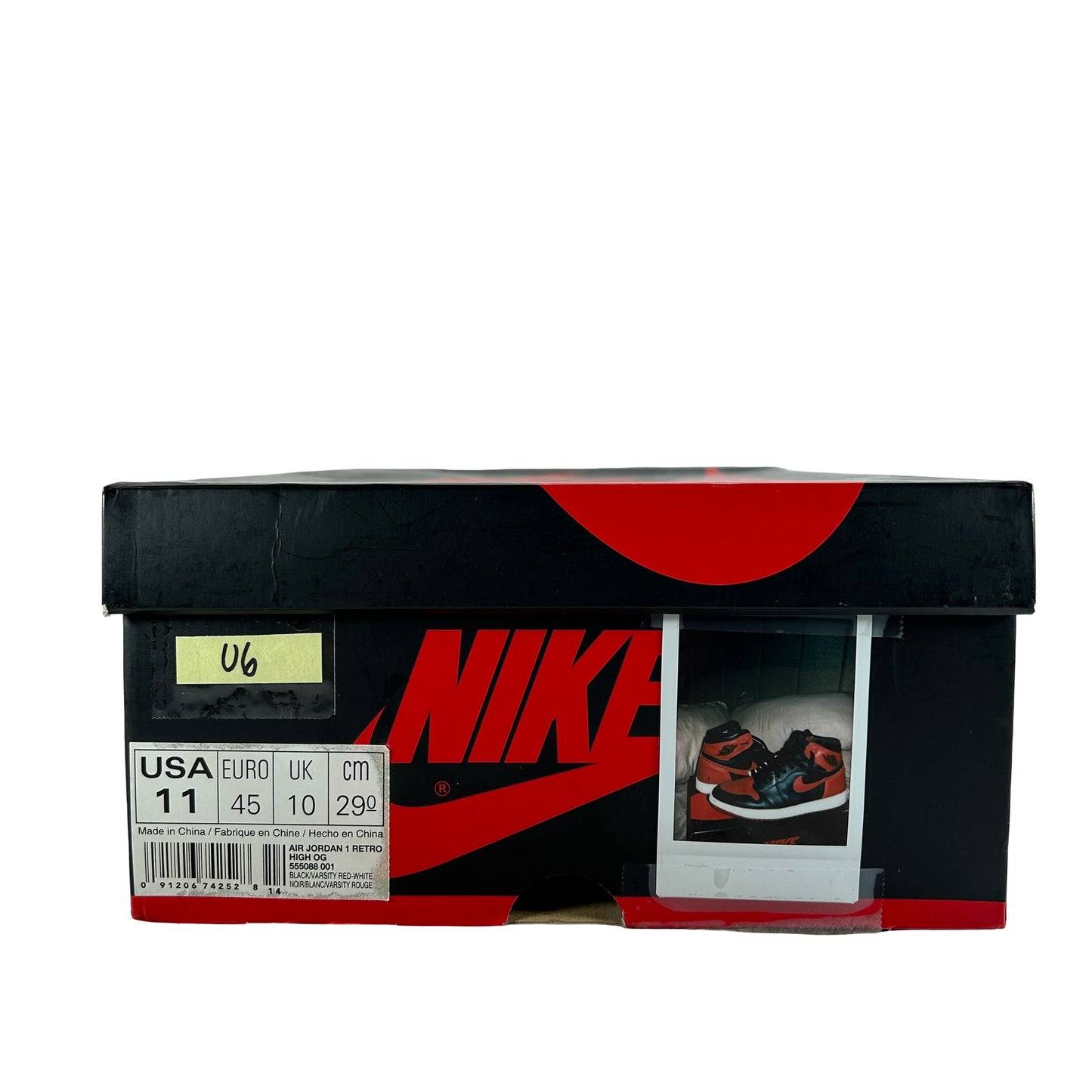 555088 001 Jordan 1 Retro High Bred Banned (2016) [USED] - 11 M (Used6)