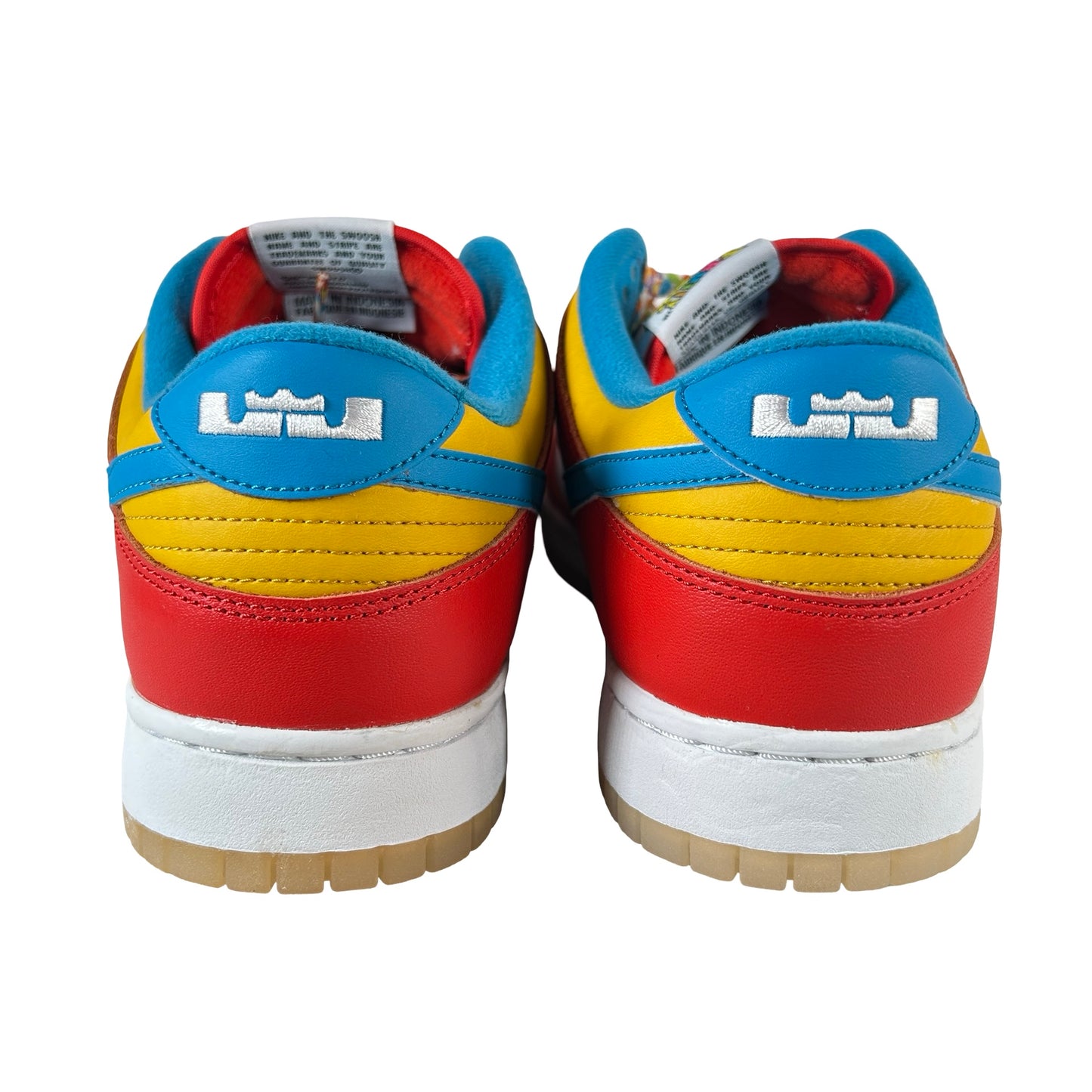 DH8009 600 Nike Dunk Low QS LeBron James Fruity Pebbles - 12.5 M (Yellowing)