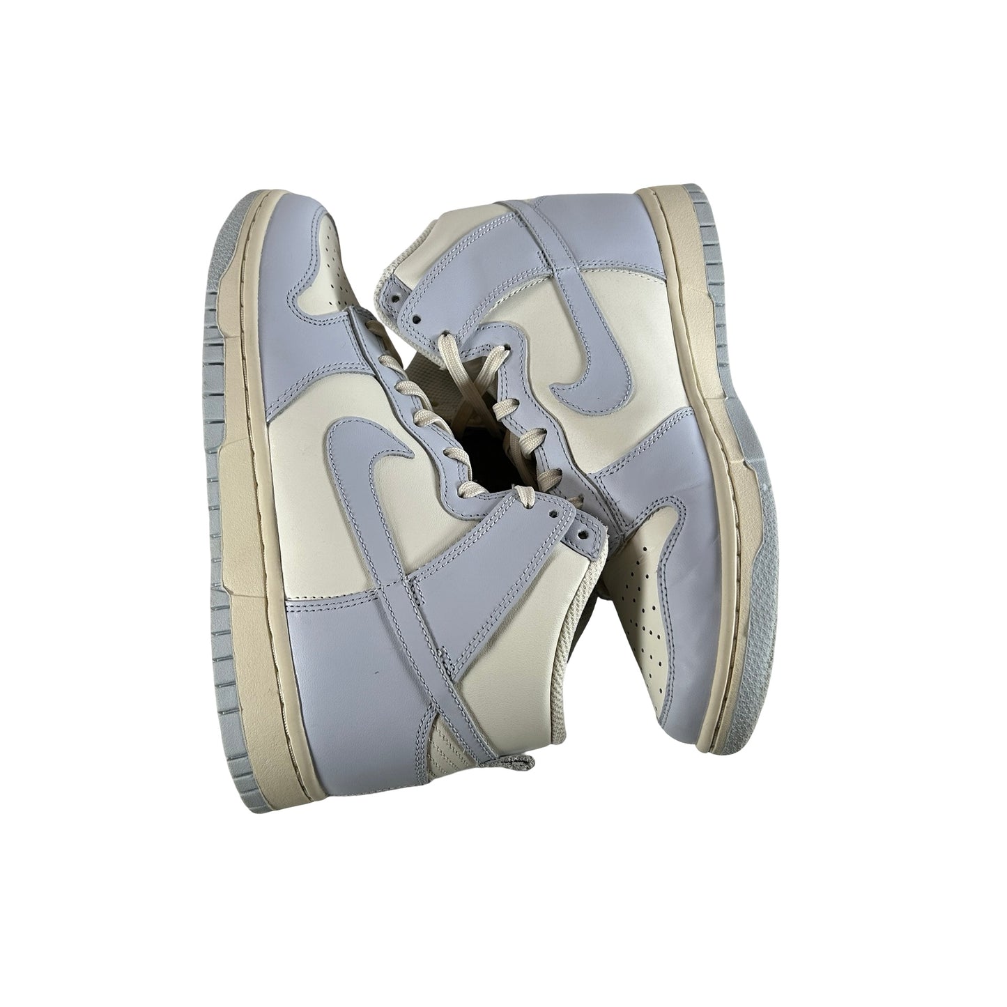 DD1869 102 Nike Dunk High Sail Football Grey (Women's) [USED] - 7.5 W (Used)