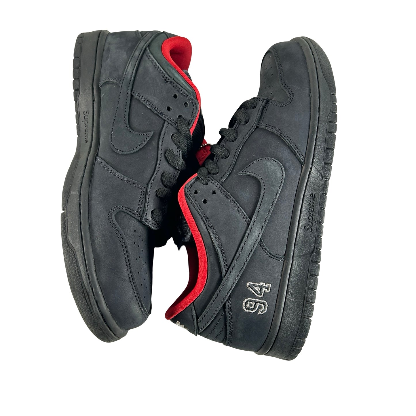 HQ8487 001 Nike SB Dunk Low Supreme 94 Black [USED] - 10 M (Used)