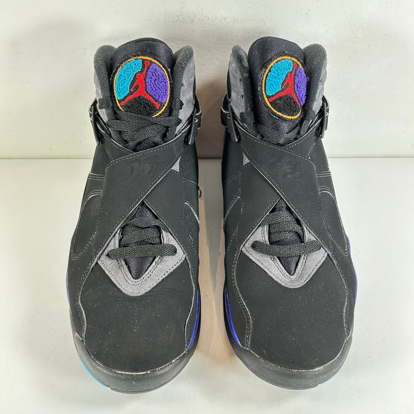 305381 025 Jordan 8 Retro Aqua (2015) [USED] - 9.5 M (Used)