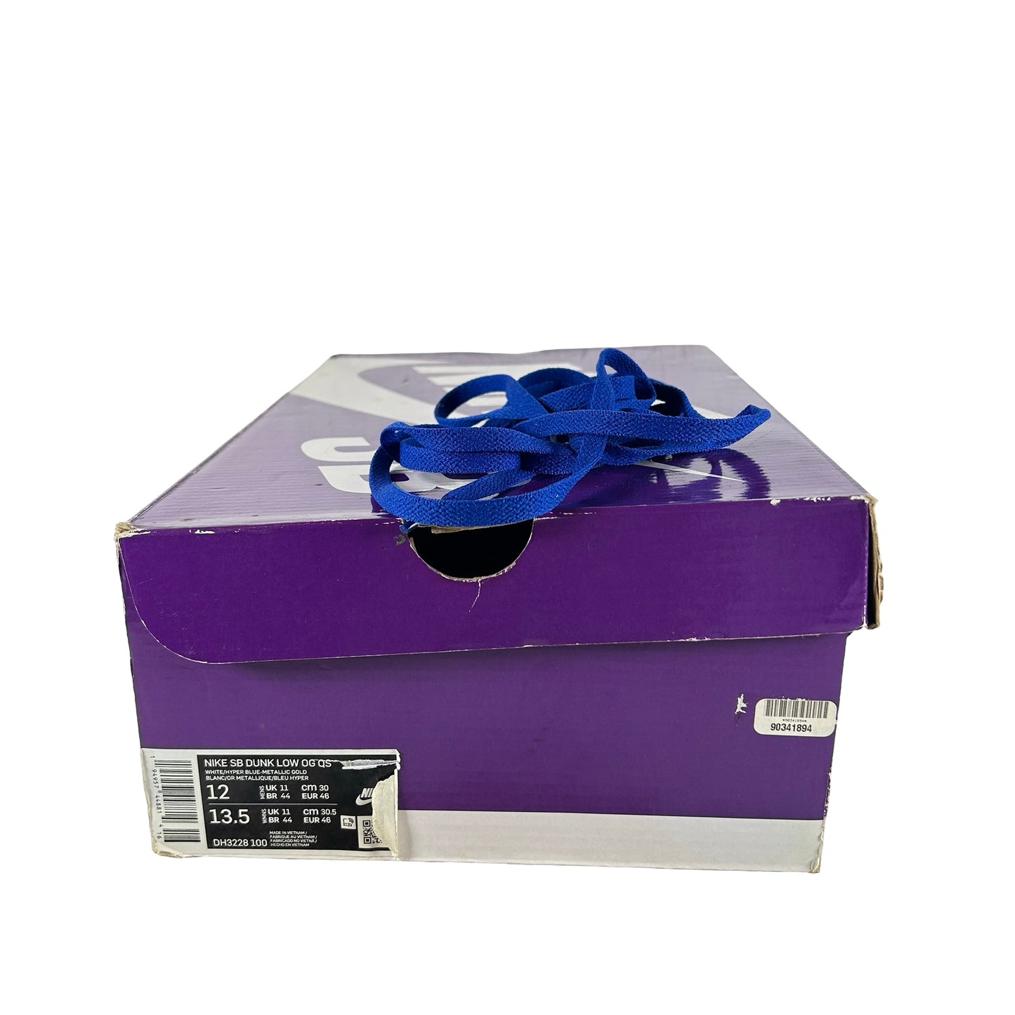 DH3228 100 Nike SB Dunk Low Supreme Stars Hyper Royal (2021) [USED] - 12 M (Used)