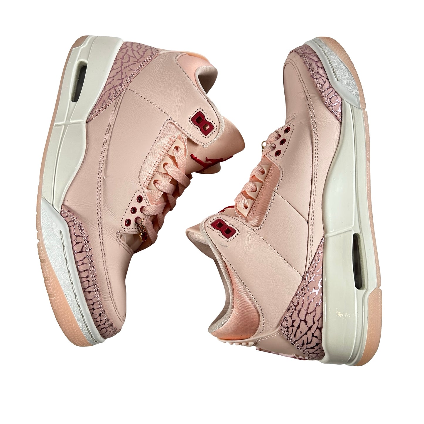 HJ0178 600 Jordan 3 Retro Valentine's Day Treat Yourself (2025) (Women's) [USED] - 8.5 W (Used)