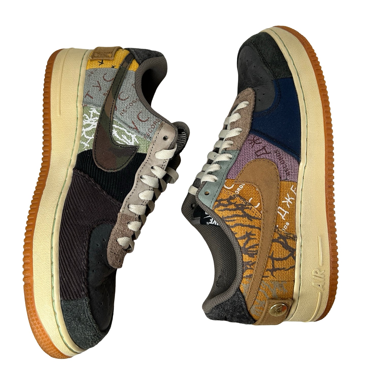 CN2405 900 AF1 Low Travis Scott Cactus Jack [USED] - 9 M (Used) (No Box)