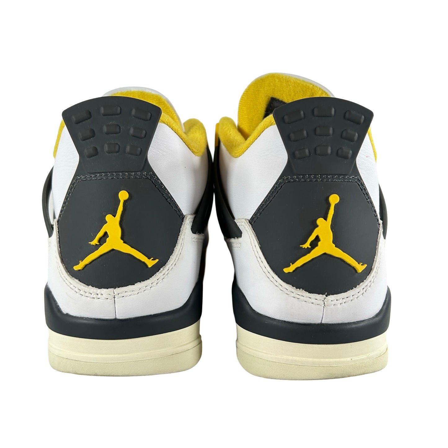 AQ9129 101 Jordan 4 Retro Vivid Sulfur (Women's) [USED] - 9.5 W (Used) (No Box)
