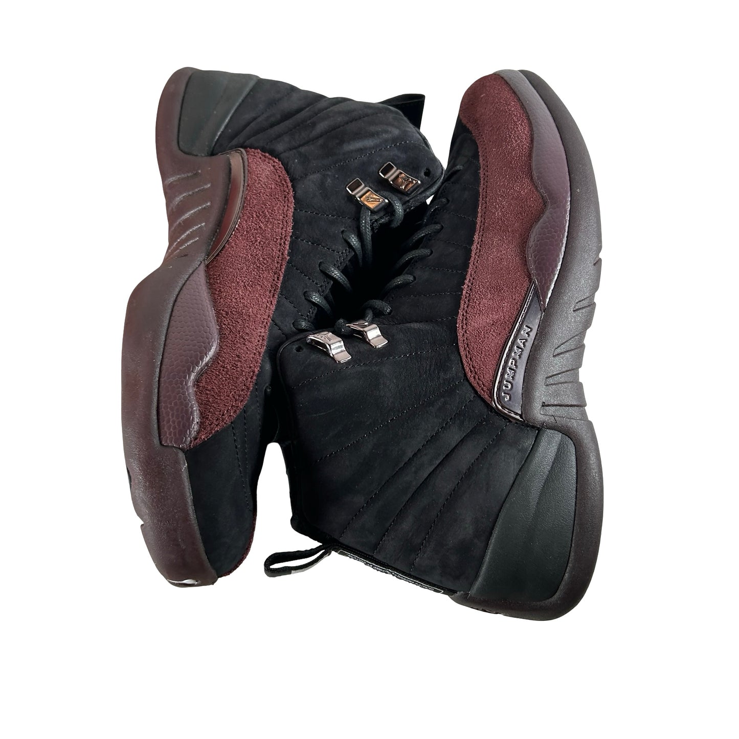 DV6989 001 Jordan 12 Retro SP A Ma Maniére Black (Women's) [USED] - 11 W (Used6)