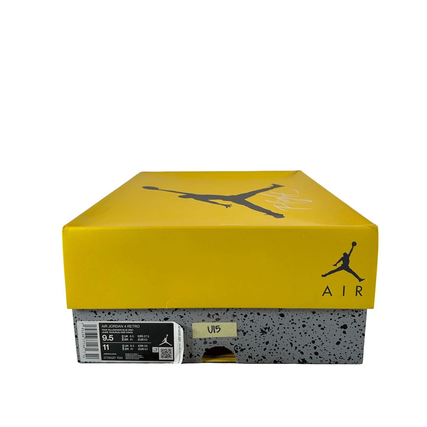 CT8527 700 Jordan 4 Retro Lightning (2021) [USED] - 9.5 M (Used15)