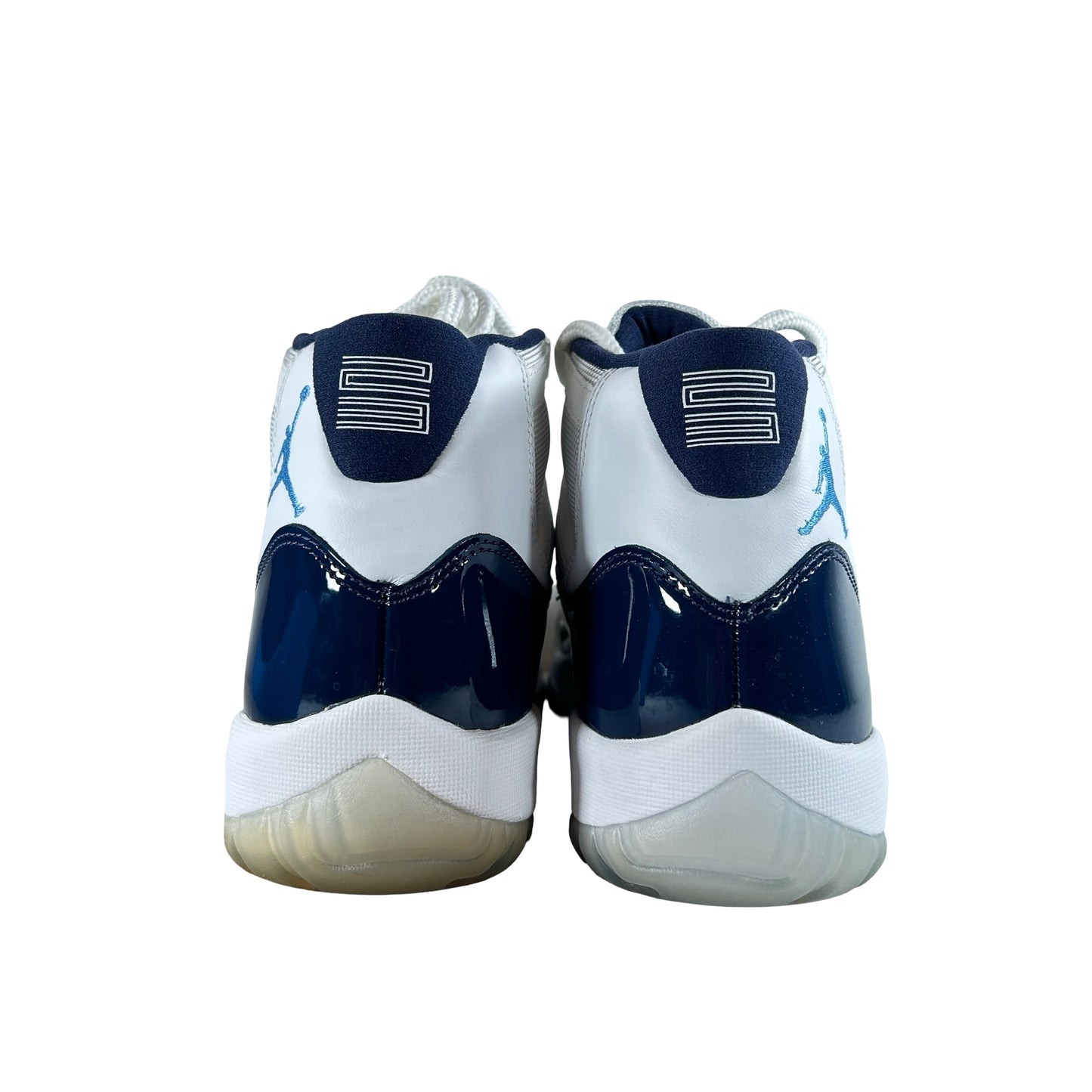 378037 123 Jordan 11 UNC Win Like 82 - 10 M (Yellowing)