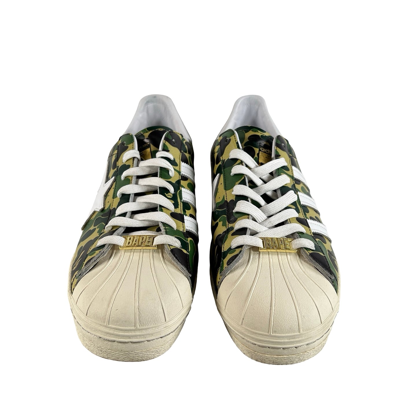 GZ8981 adidas Superstar Bape ABC Camo Green [USED] - 13 (Used)