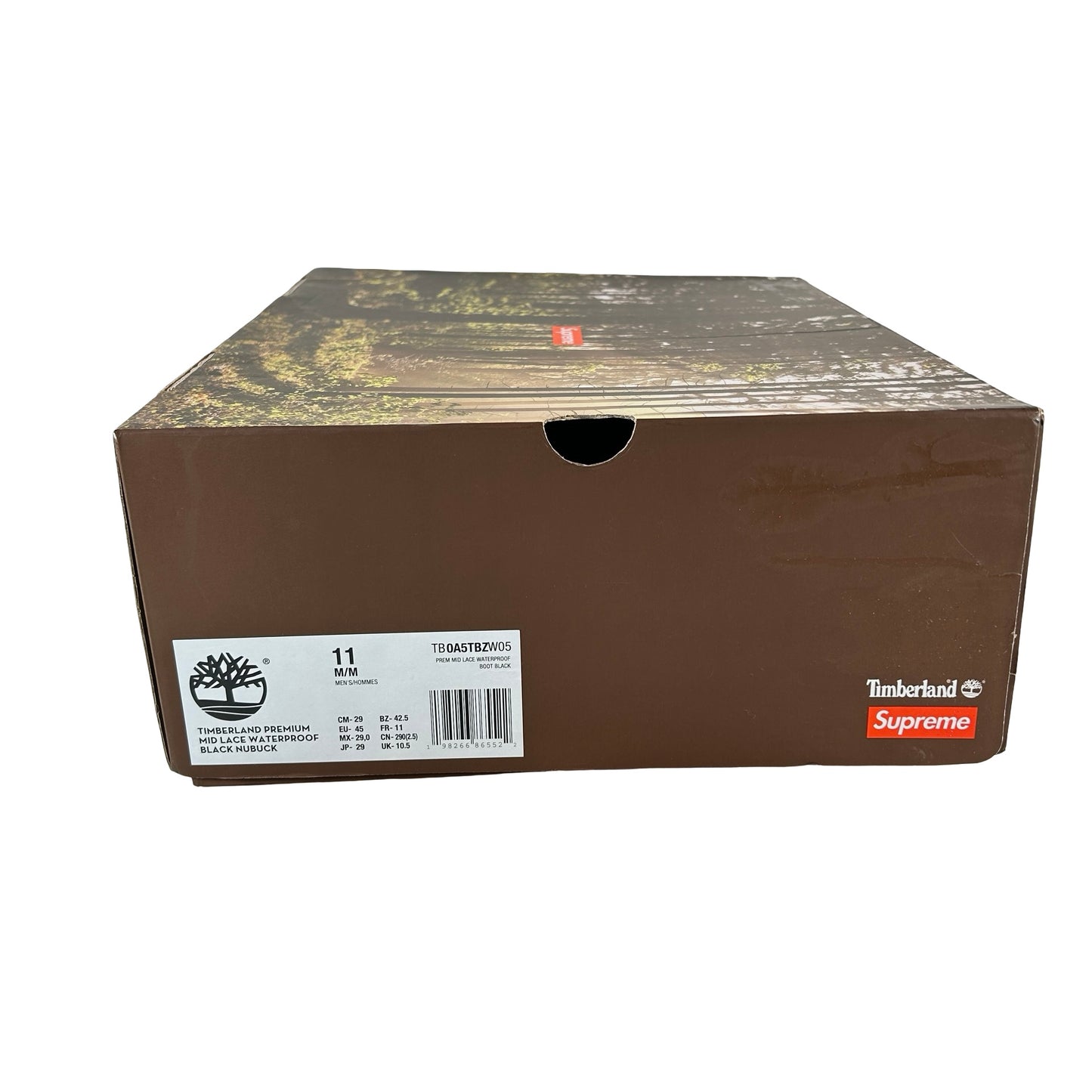 TB0A5TBZW05 Timberland 6" Premium Waterproof Boot Supreme Patchwork Black [USED] - 11 M (Used)