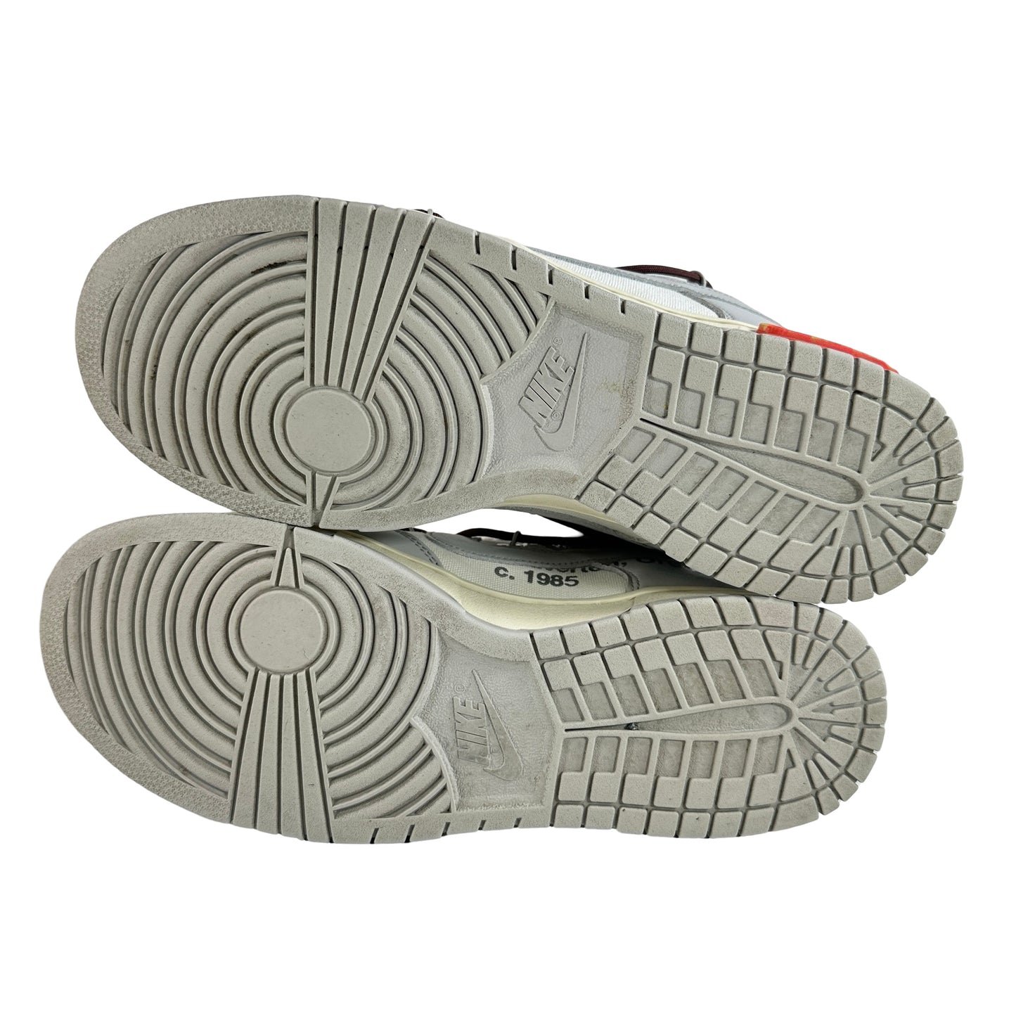 DM1602 102 Nike Dunk Low Off-White Lot 46 [USED] - 10 M (Used2)