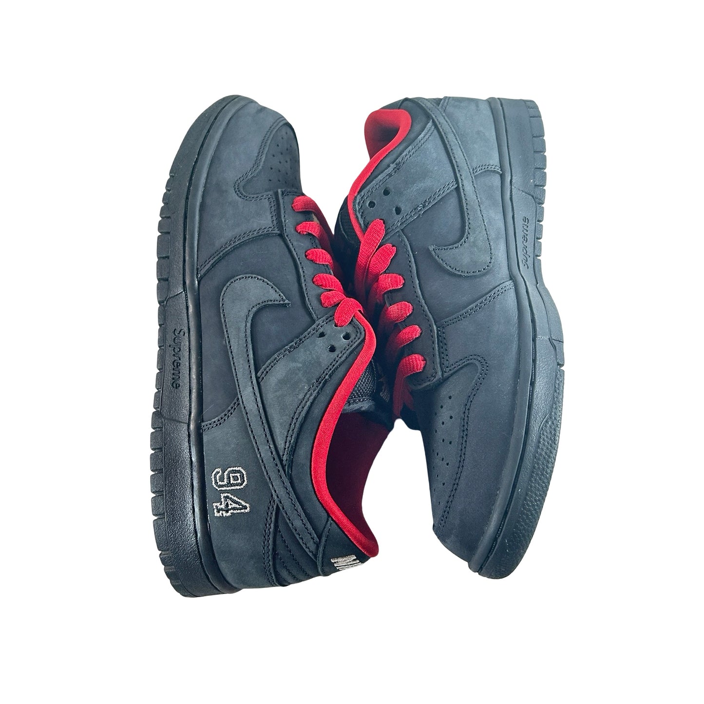 HQ8487 001 Nike SB Dunk Low Supreme 94 Black [USED] - 8 M (Used2)