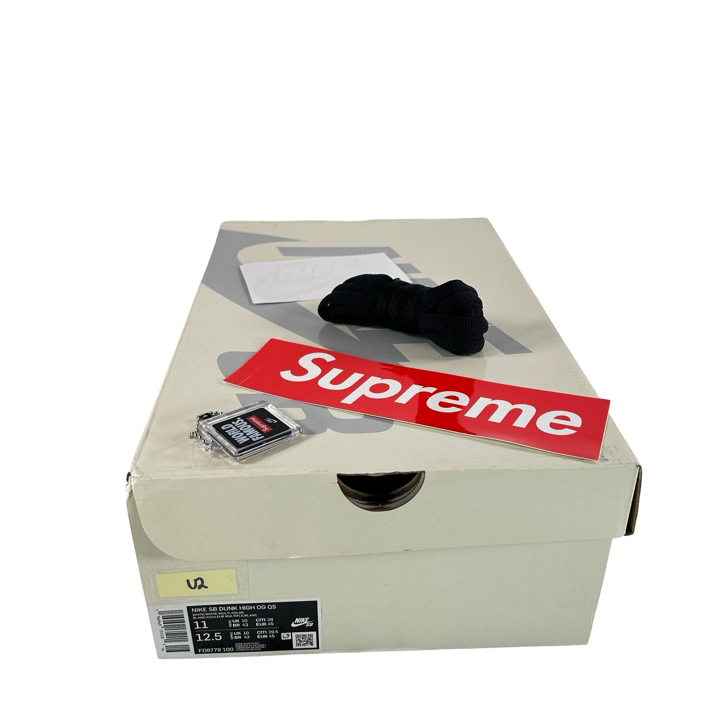 FD8779 100 Nike SB Dunk High Supreme Rammellzee [USED] - 11 M (Used2)
