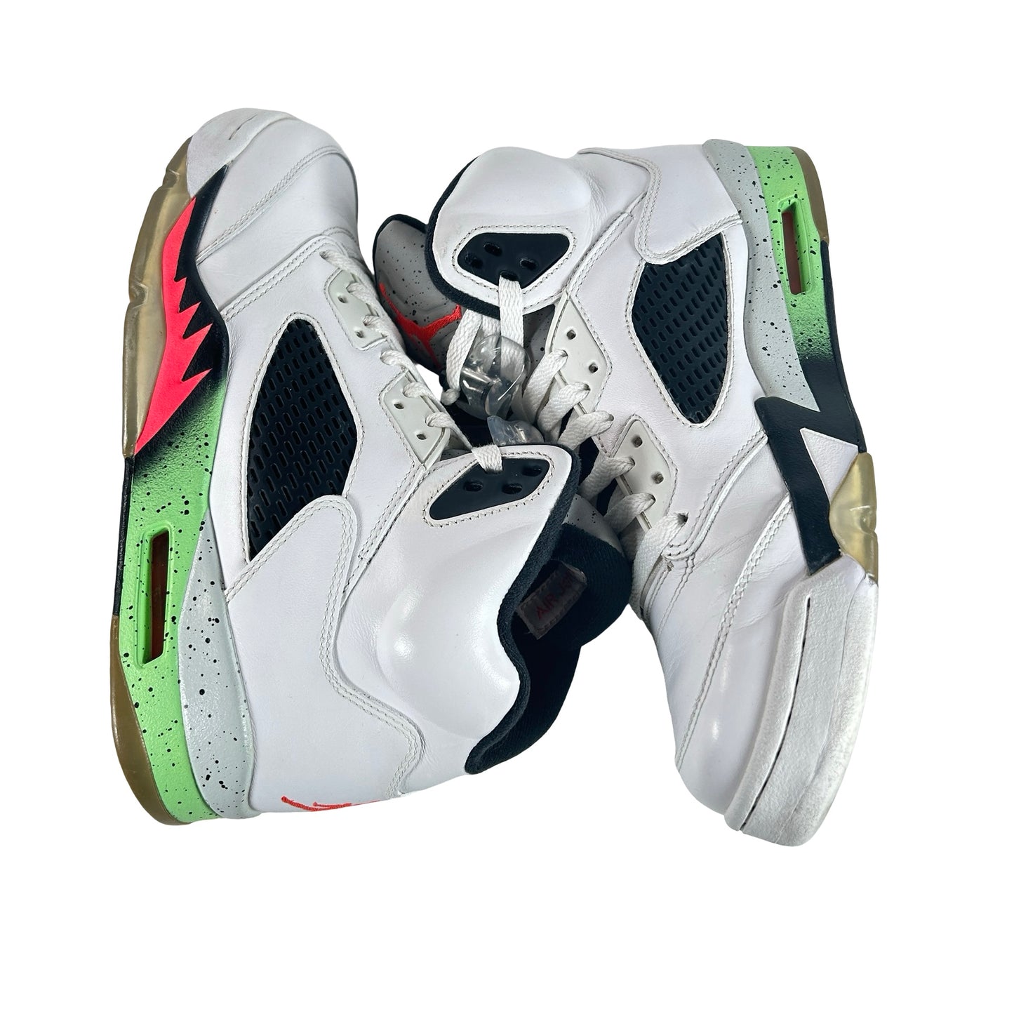 136027 115 Jordan 5 Retro Poison Green [USED] - 9 M (Used)