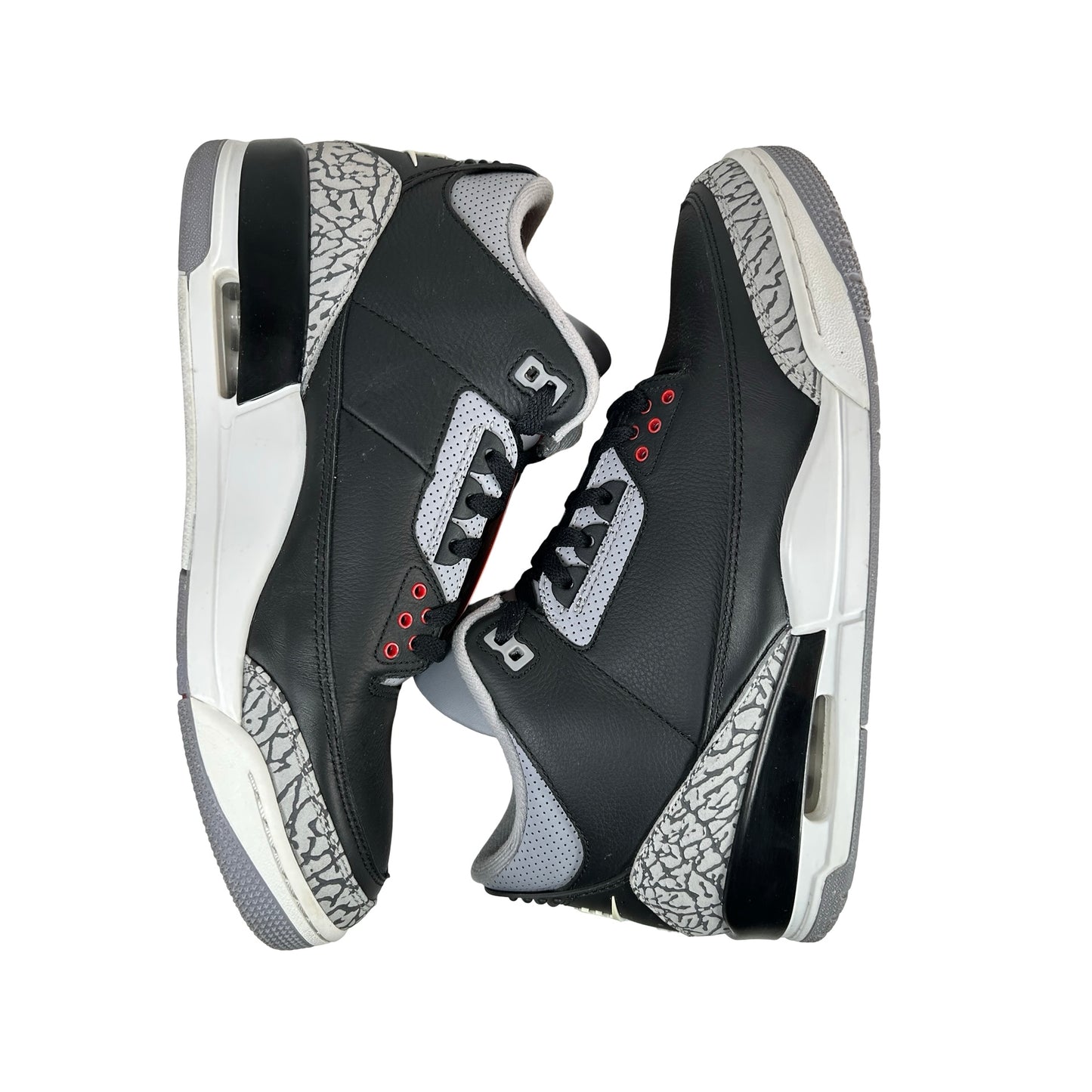 DN3707 010 Jordan 3 Retro Black Cement Reimagined (2024) [USED] - 11.5 M (Used15) (Missing Insoles)