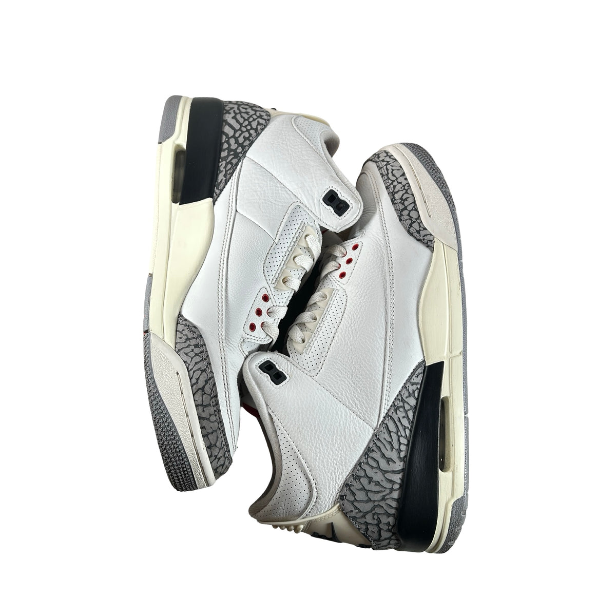 DN3707 100 Jordan 3 Retro White Cement Reimagined [USED] - 10 M (Used42)