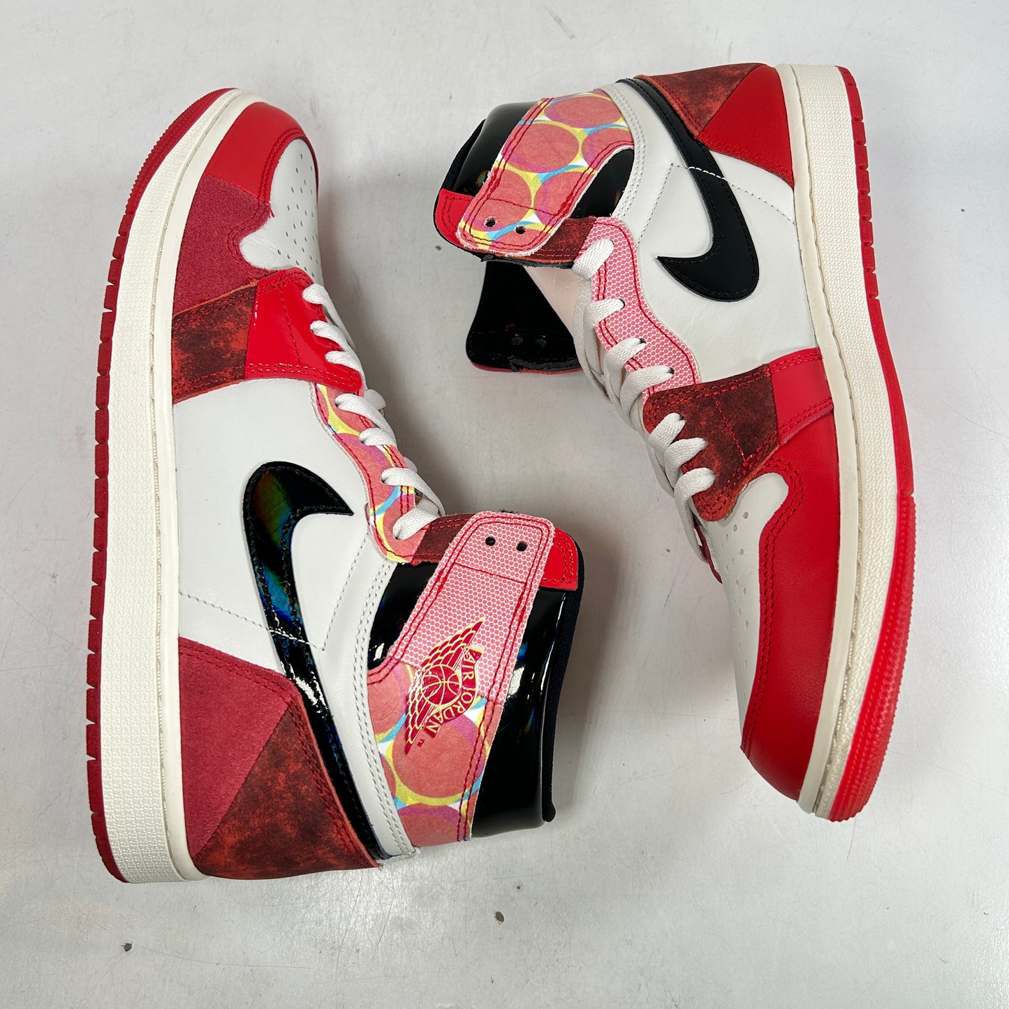 DV1748 601 Jordan 1 Retro High OG Spider-Man Across the Spider-Verse [USED] - 11.5 M (Used)