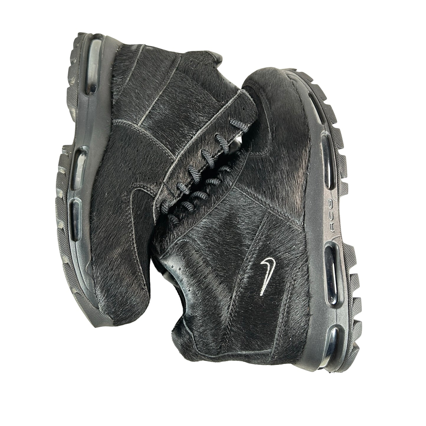 IO4635 001 Nike Air Max Goadome Black Pony Hair [USED] - 9.5 M (Used)