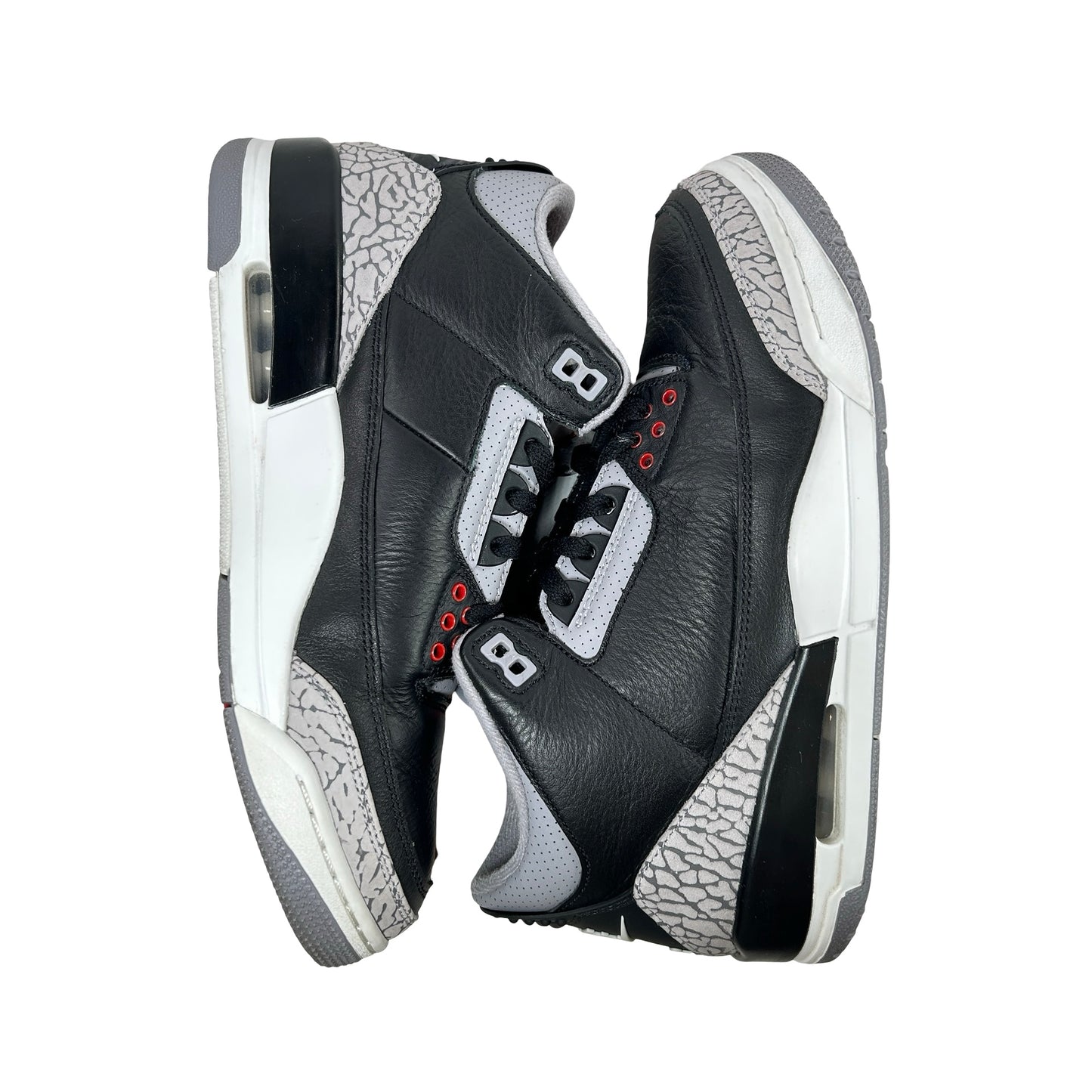 DN3707 010 Jordan 3 Retro Black Cement Reimagined (2024) [USED] - 9 M (Used10)