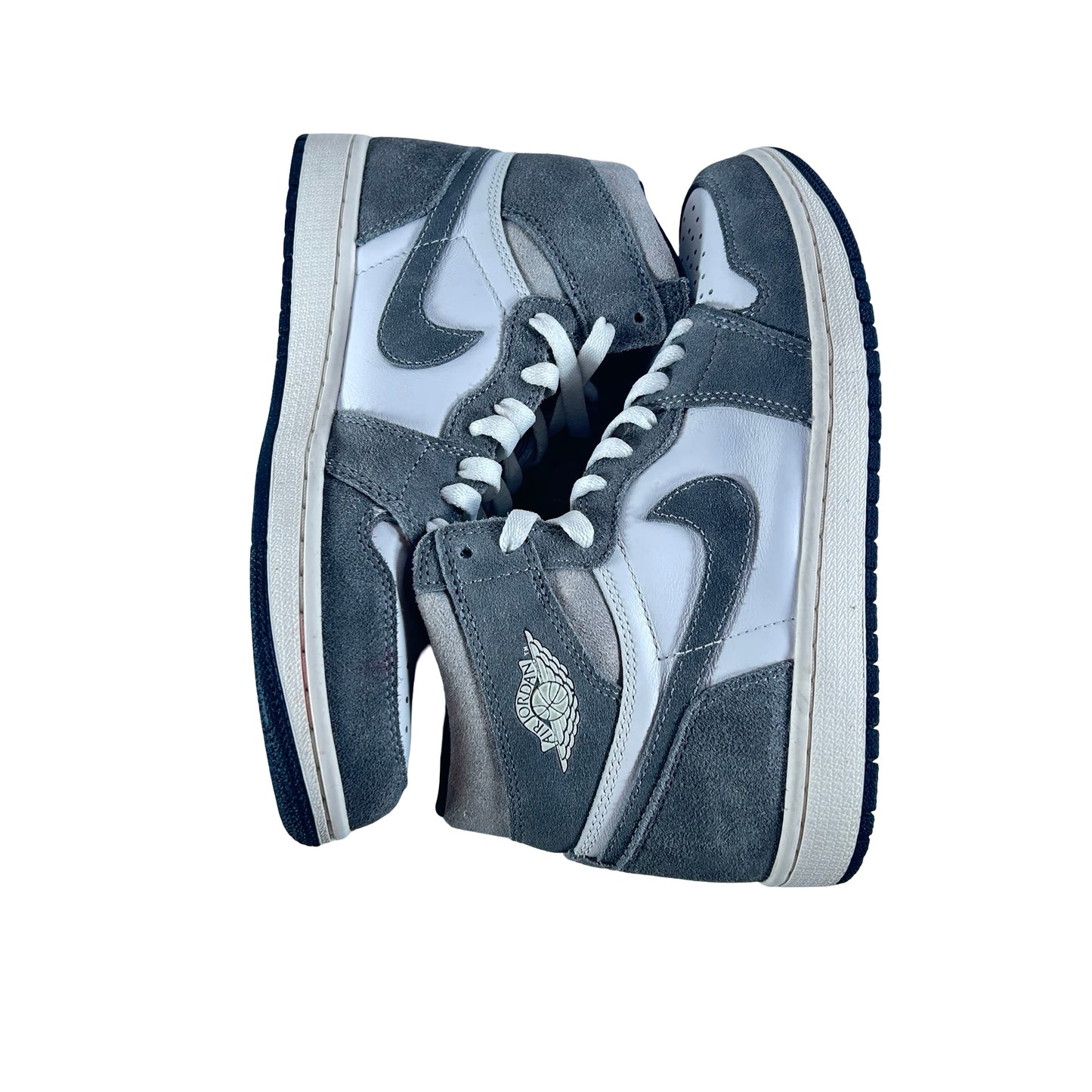 DZ5485 051 Jordan 1 Retro High OG Washed Black [USED] - 7.5 M (Used) (No Box)